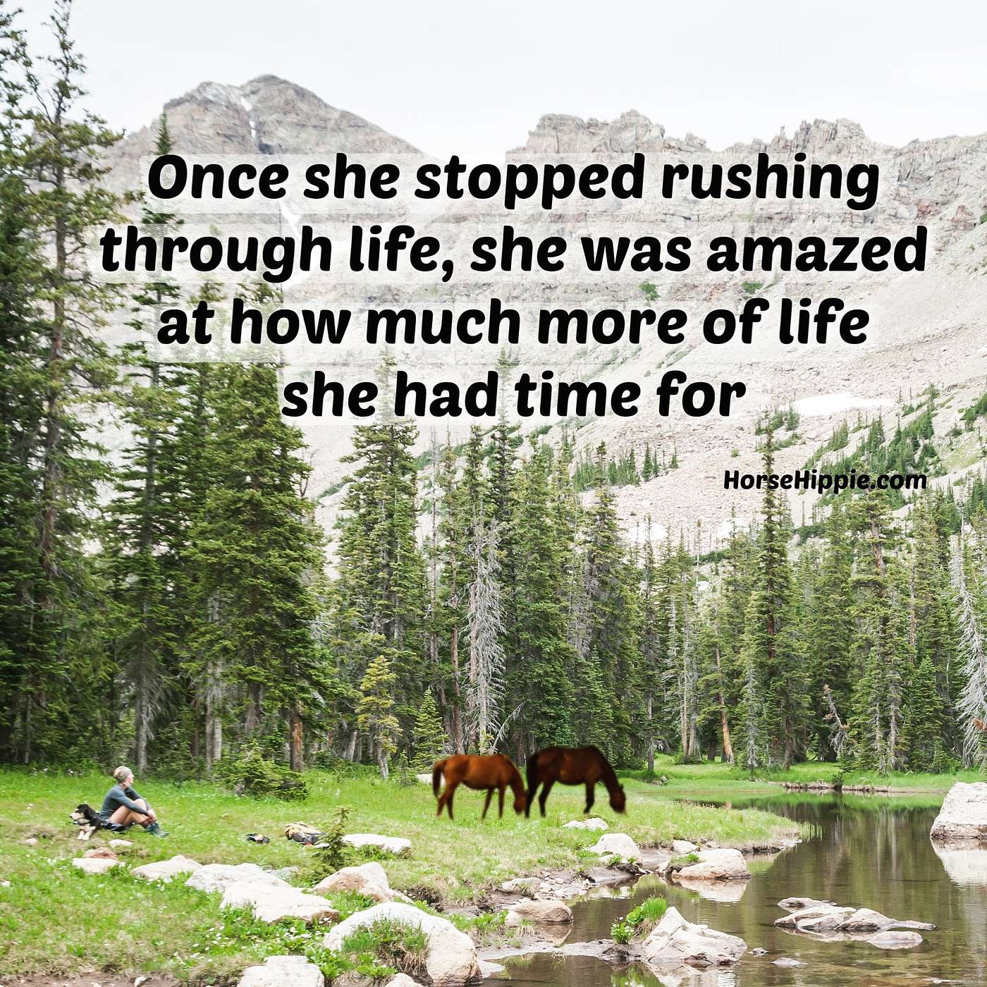 Stop Rushing