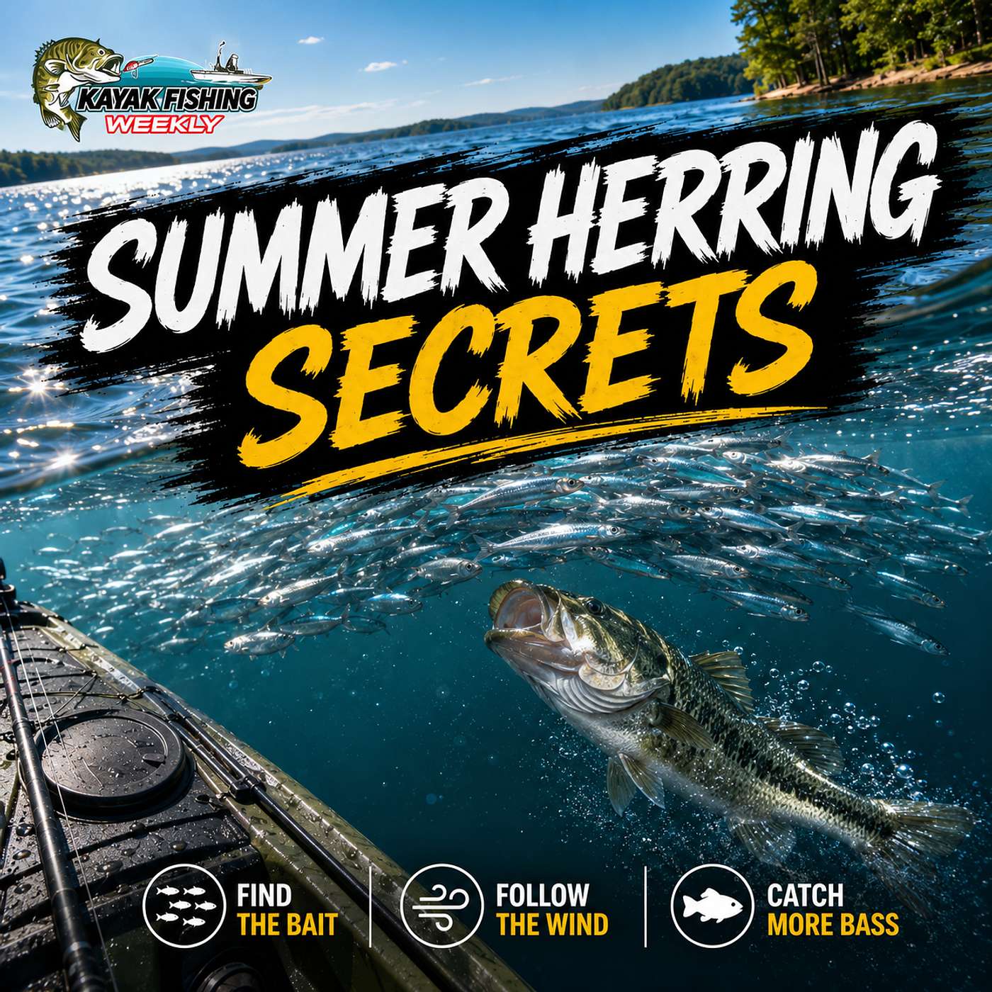 How to Find and Catch Summer Spotted Bass on Herring Lakes episode artwork
