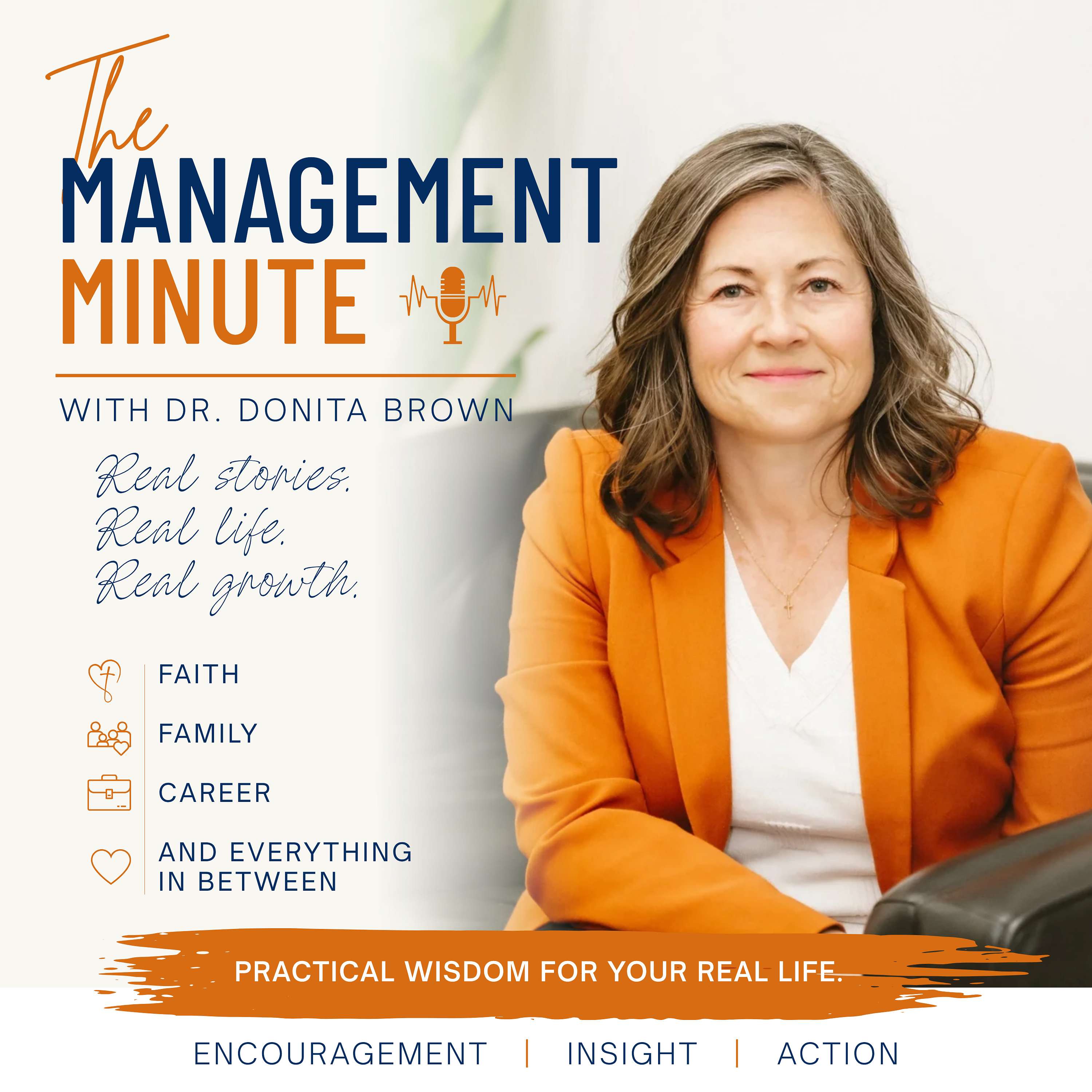 Artwork for The Management Minute with Dr. Donita Brown