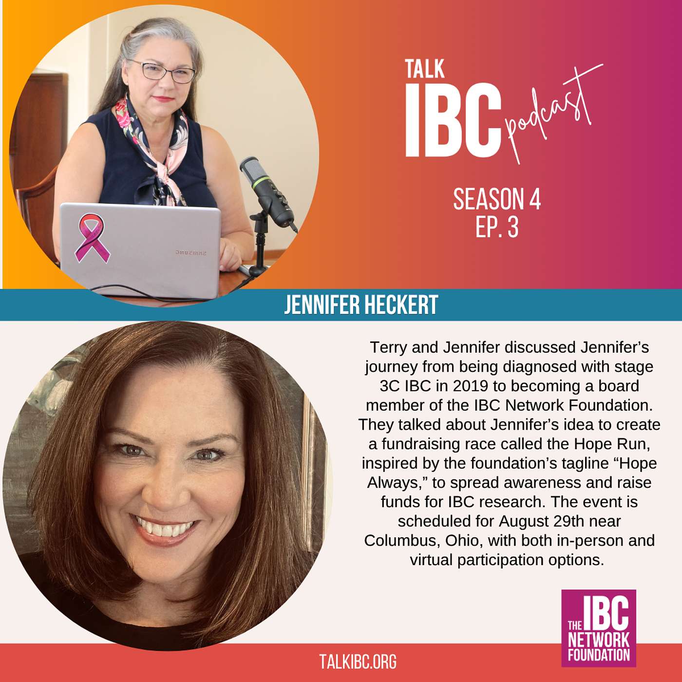 Jennifer Heckert discusses The Hope Run event episode artwork