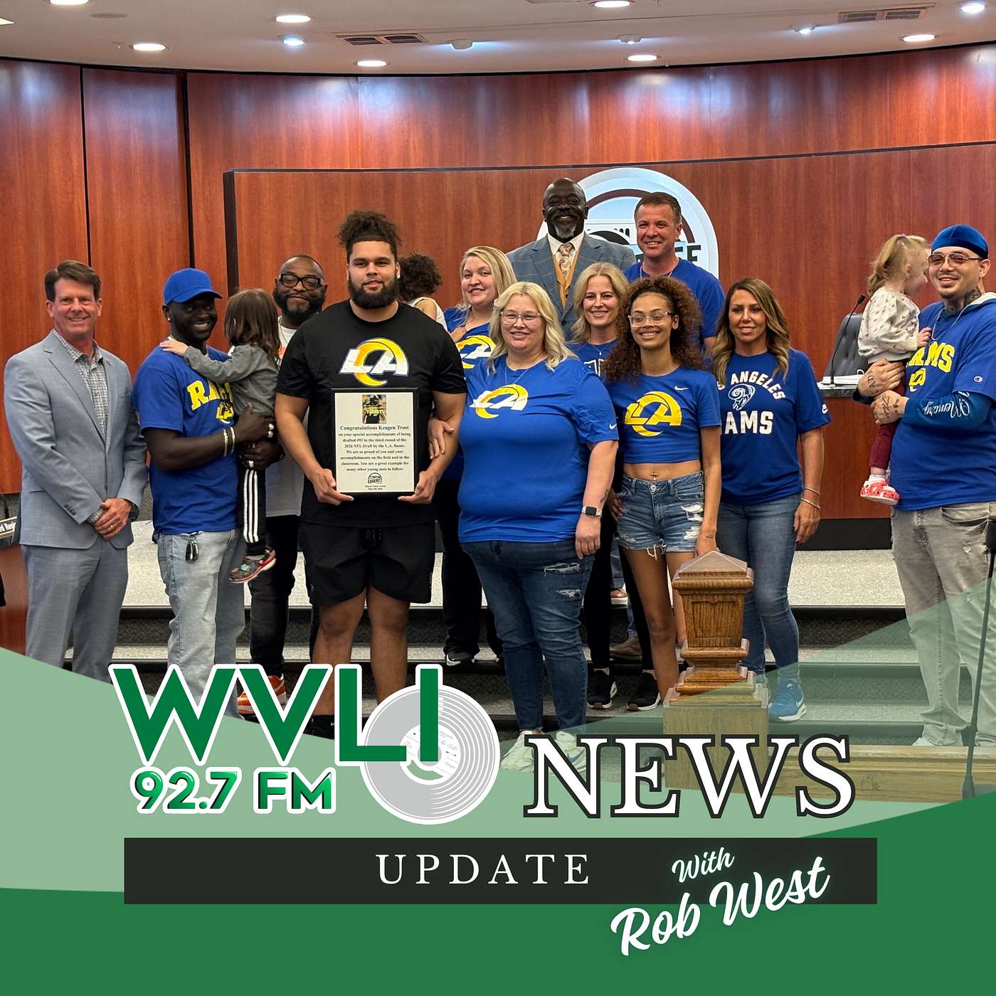 NFL Draft Honors, Kankakee’s $5 Million Road Repair Plan, and Bourbonnais Mayor Jeff Keast Reflects on Year One - Tuesday, May 5th, 2026 episode artwork