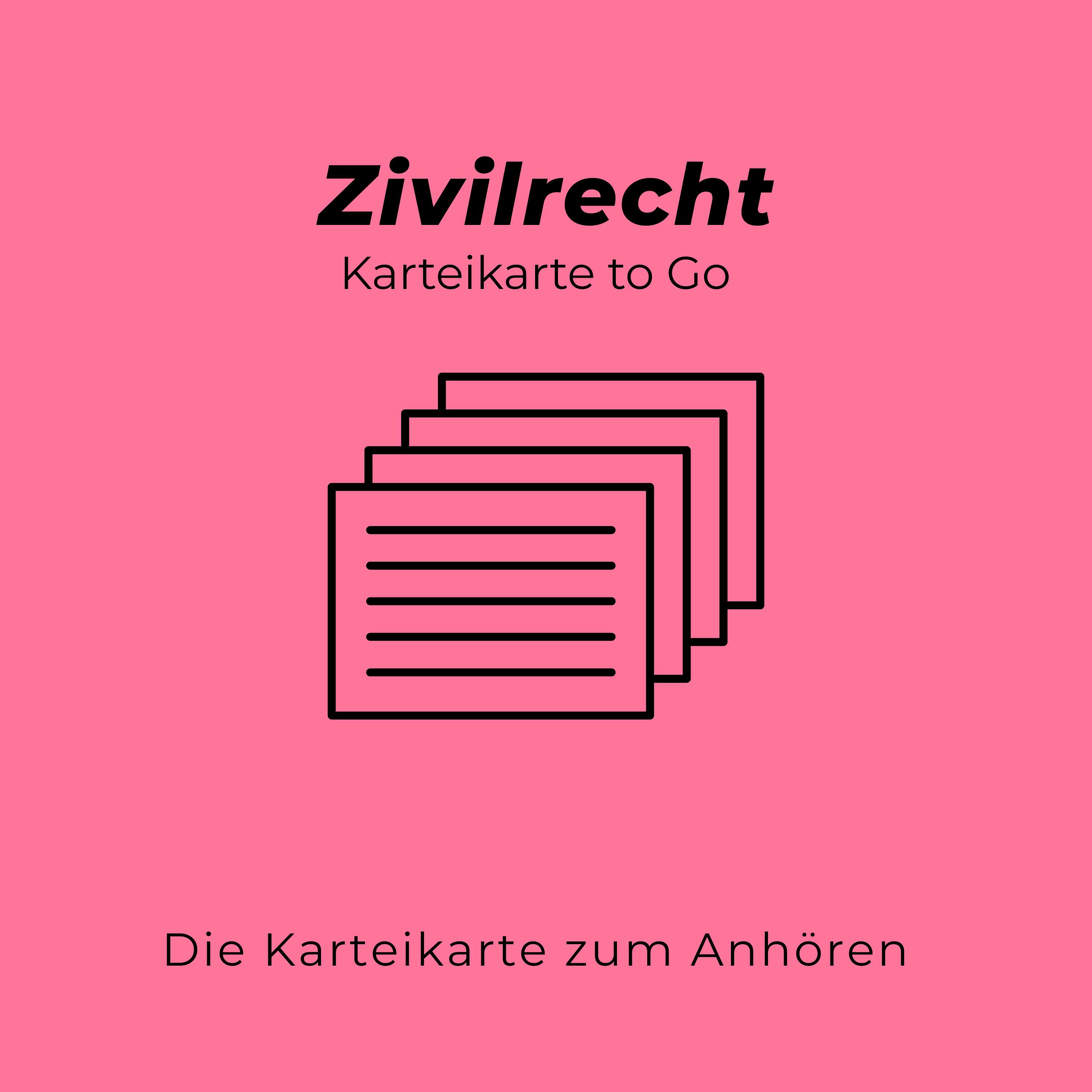 Karteikarte to Go – Zivilrecht