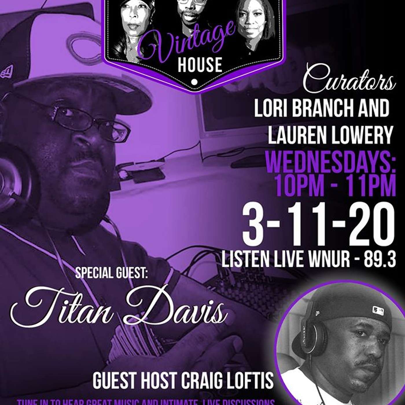 TITAN DAVIS AND Guest CoHost CRAIG LOFTIS on music editing, sharing and the House Community