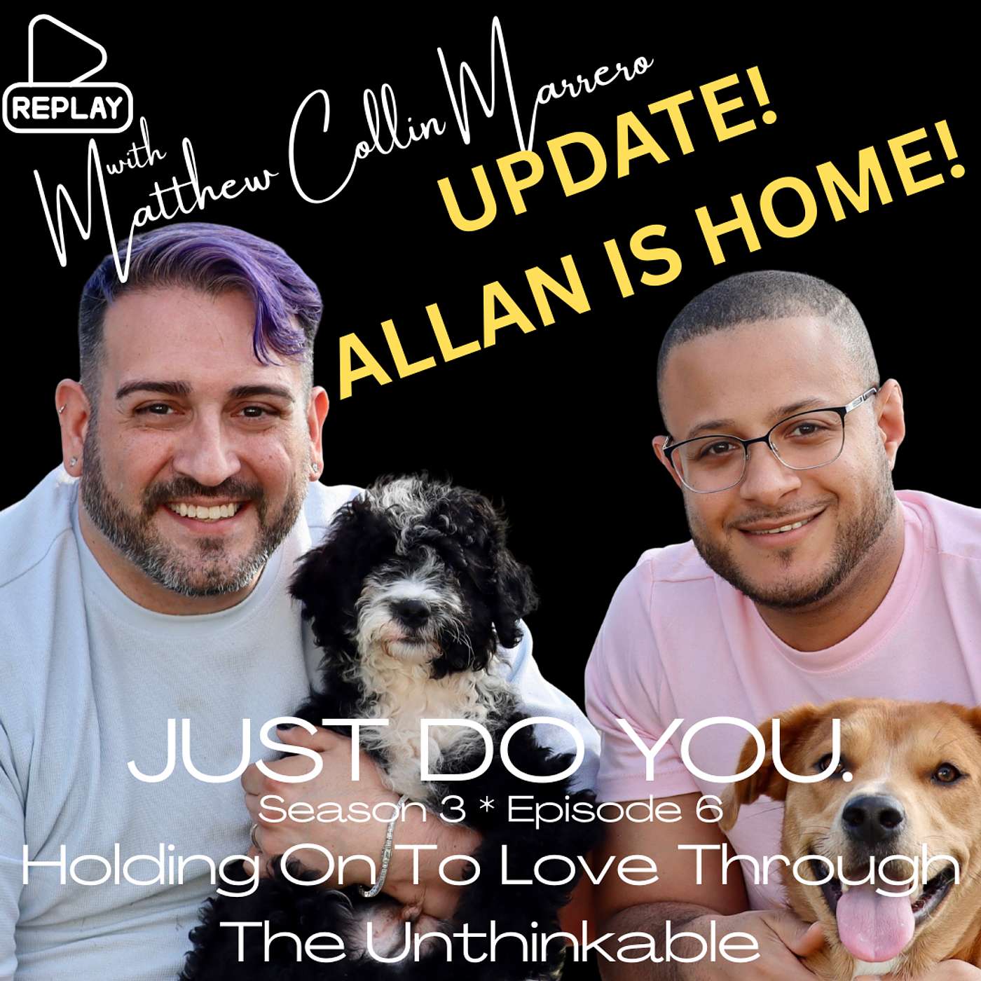 CELEBRATORY REPLAY S3E06 - with Matthew Collin Marrero - Holding On To Love Through The Unthinkable - UPDATE! episode artwork