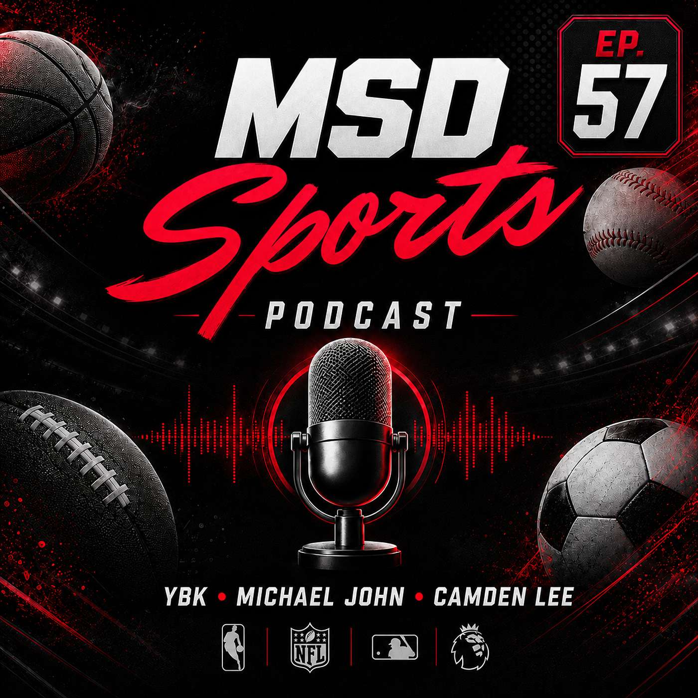 MLB Midseason Chaos, Jaylen Brown to Philly, LBJ news and World Cup Madness EP 57 episode artwork