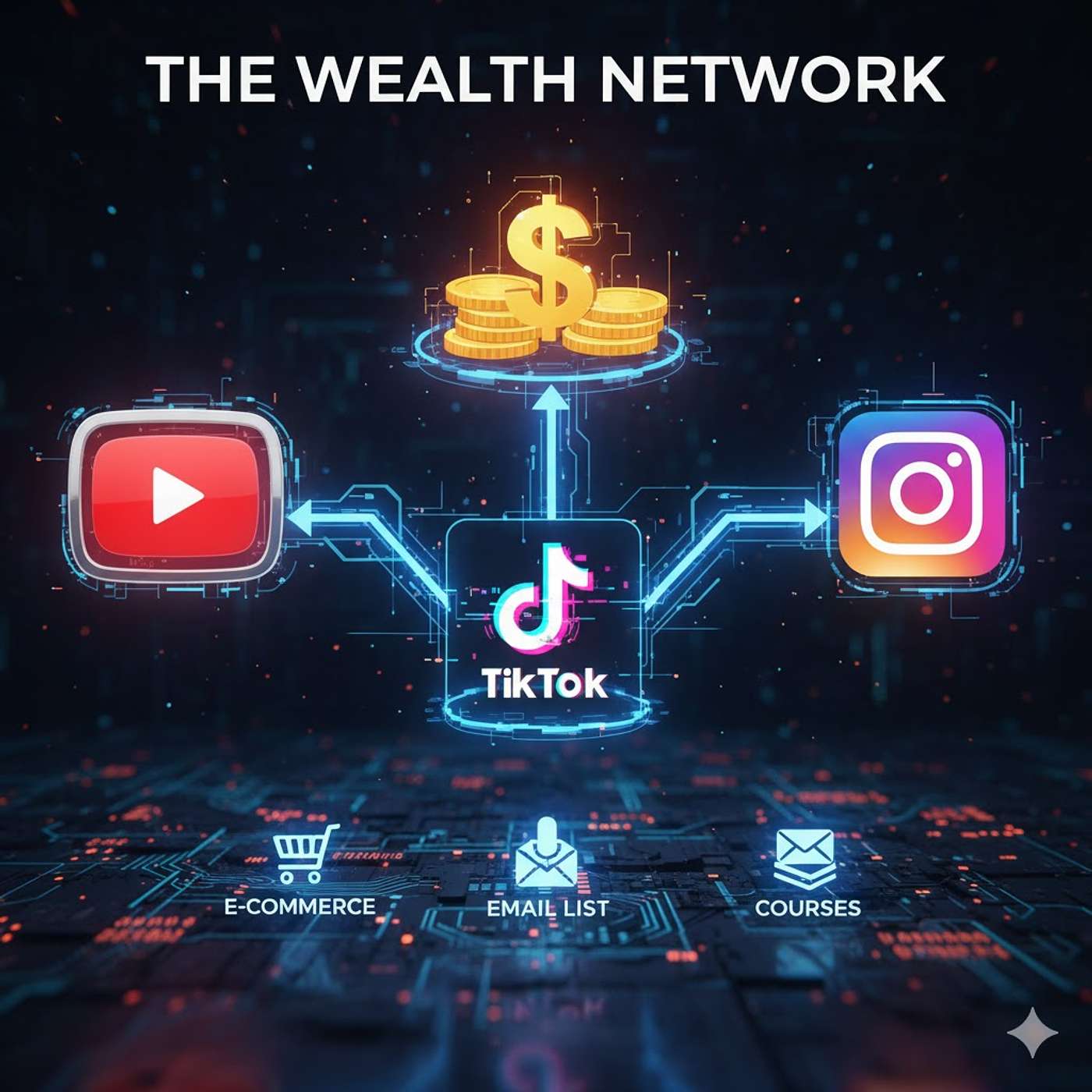 TIKTOK, INSTAGRAM, YOUTUBE, The Multi-Platform Wealth Strategy