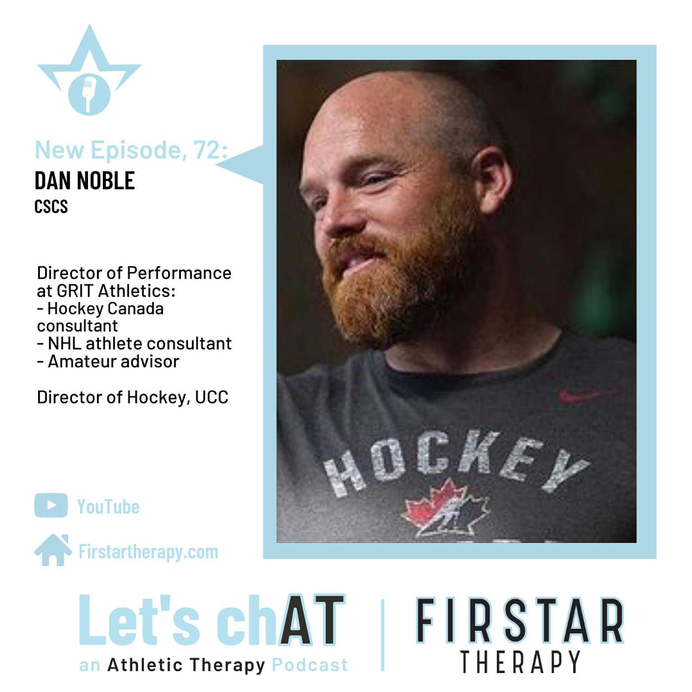 FIRSTAR Let\'s chAT: an Athletic Therapy podcast | Official Podcast of WFATT