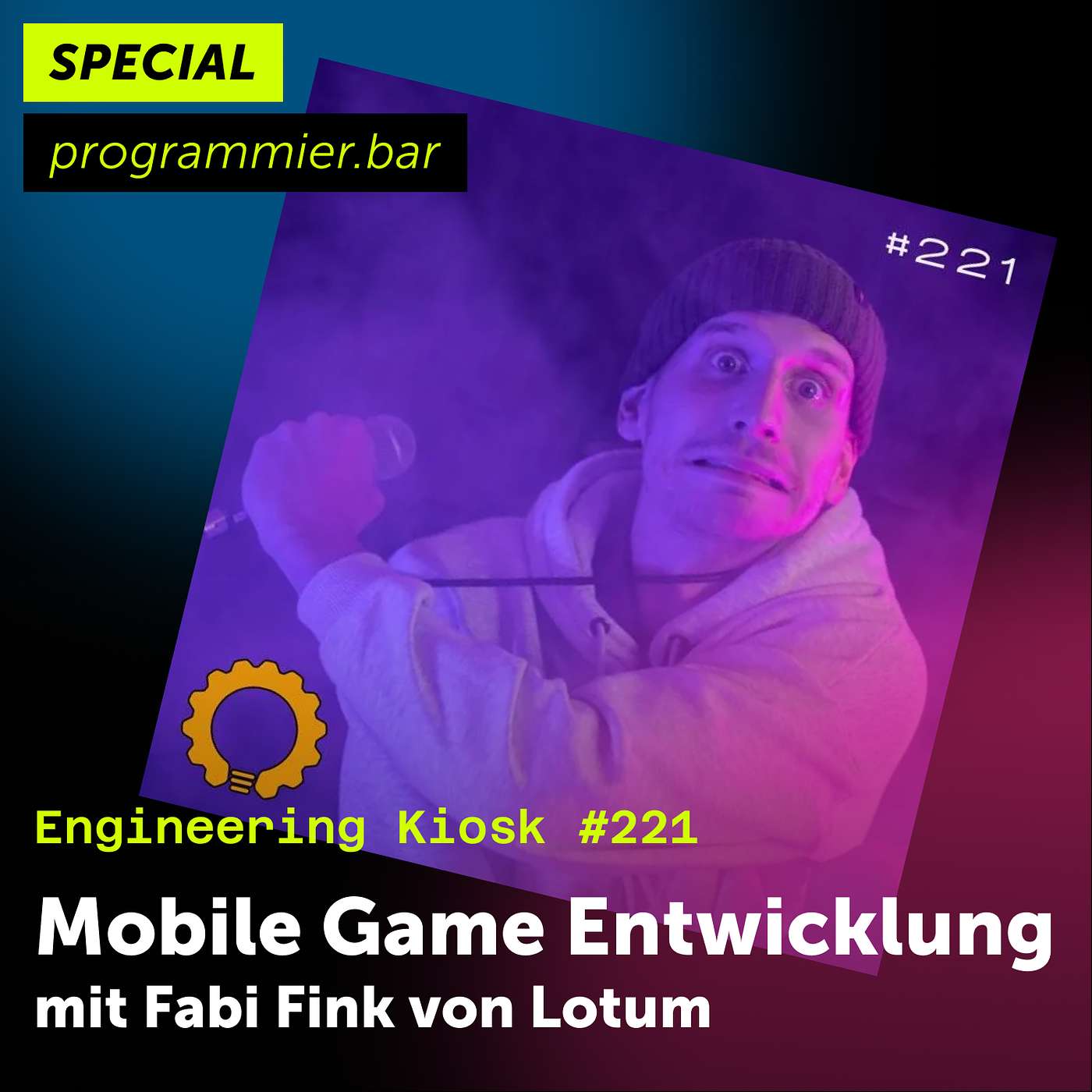 Spezialfolge : Teaser: Engineering Kiosk #221 - Mobile Game Entwicklung mit Fabi Fink von Lotum