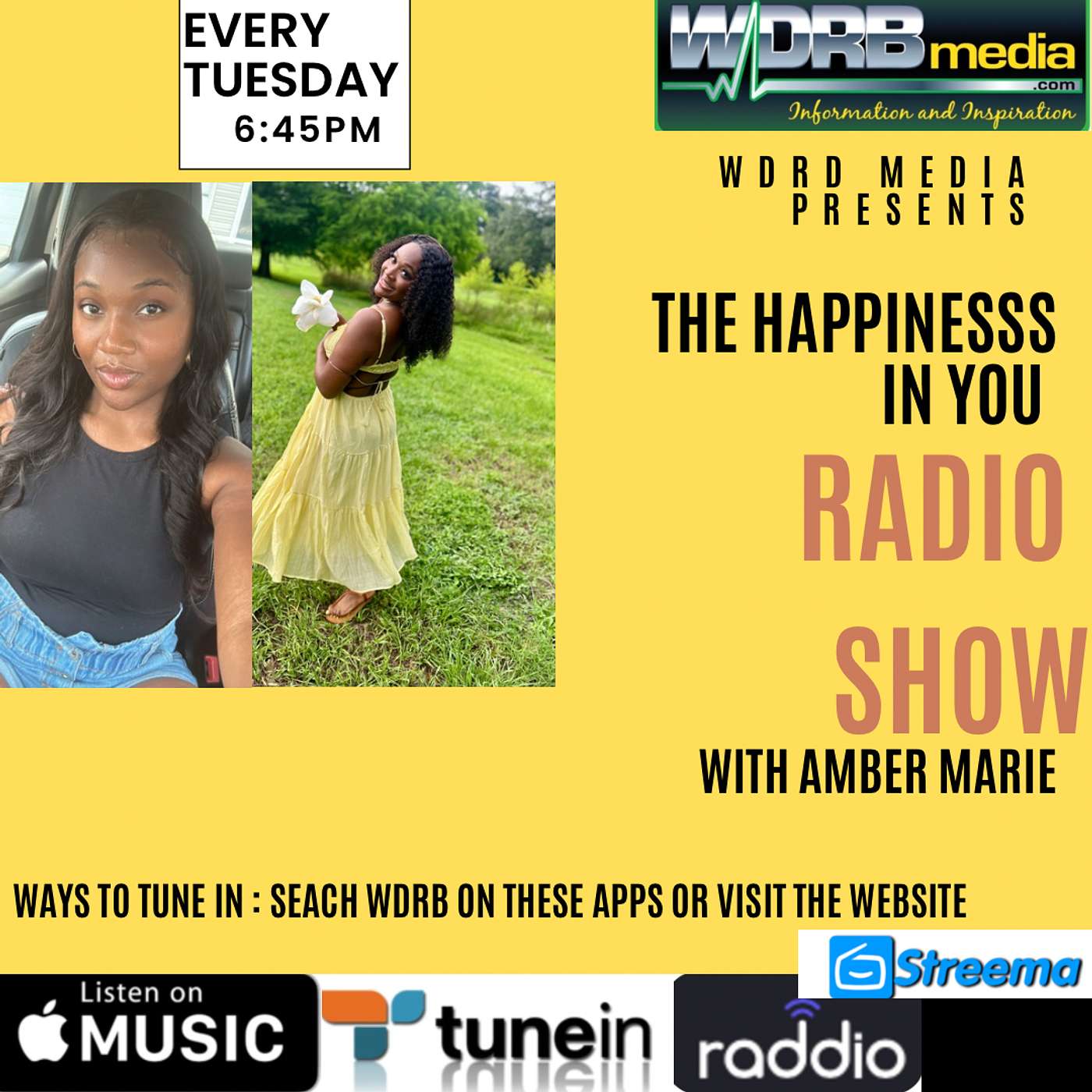 THE HAPPINESS IN YOU WITH AMBER MARIE