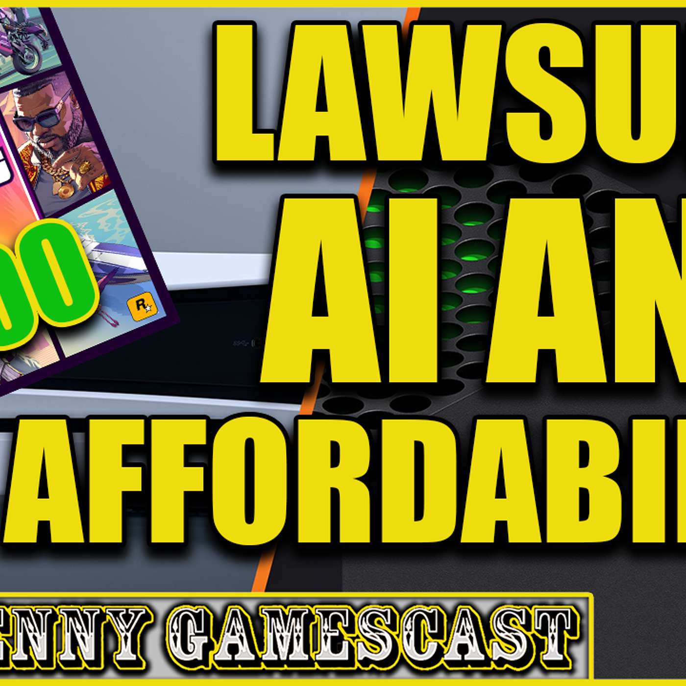 GTA6 Price Controversy, and RAM Shortage Sparks Lawsuits! - Two Penny Gamescast Ep. 306 episode artwork
