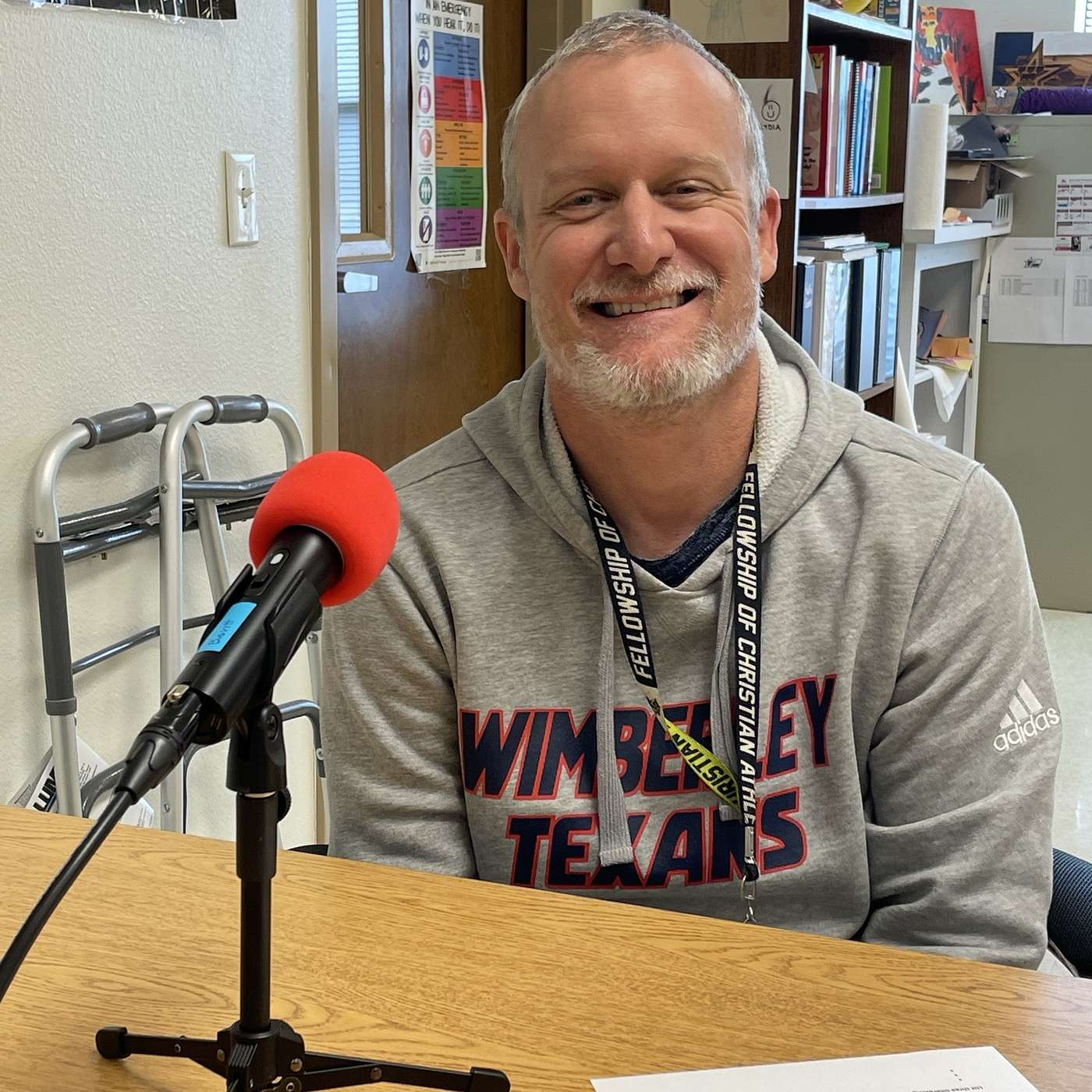 Episode 23 Cade Pharis "On a Whim and a Prayer" Varsity Football Video Coordinator, Basketball and Tennis Coach Wimberley High School episode artwork
