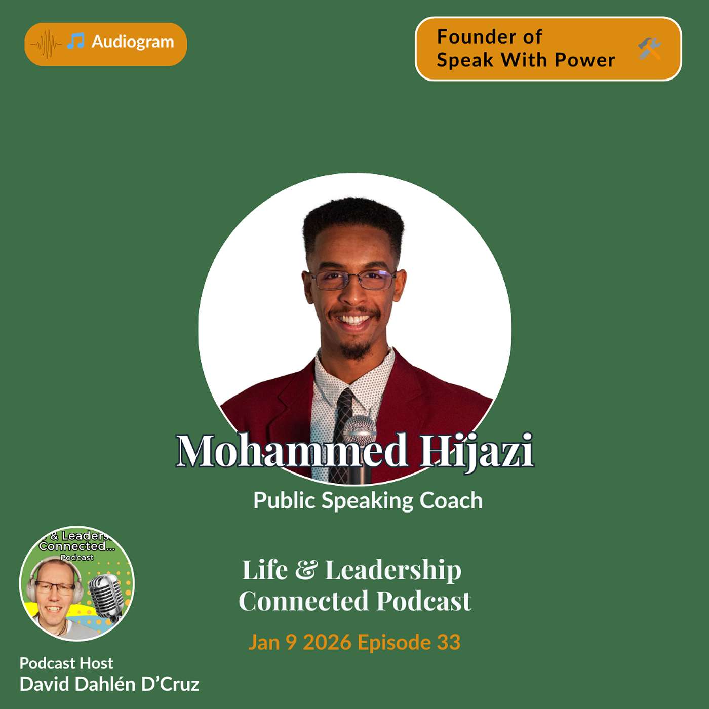 What If Fear Isn’t the Problem? Mohamed Hijazi on Confidence, Presence & Public Speaking episode artwork
