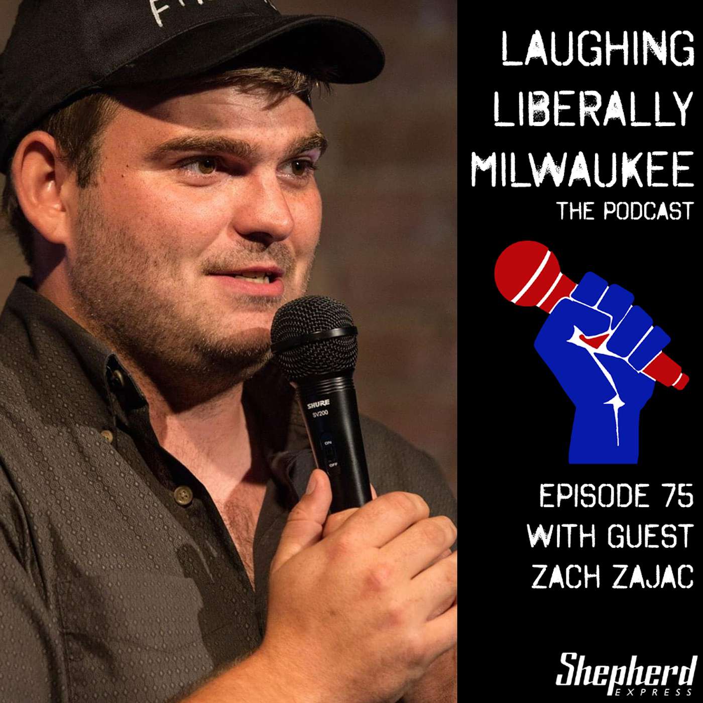 Laughing Liberally Milwaukee Episode 75: Zach Zajac episode artwork