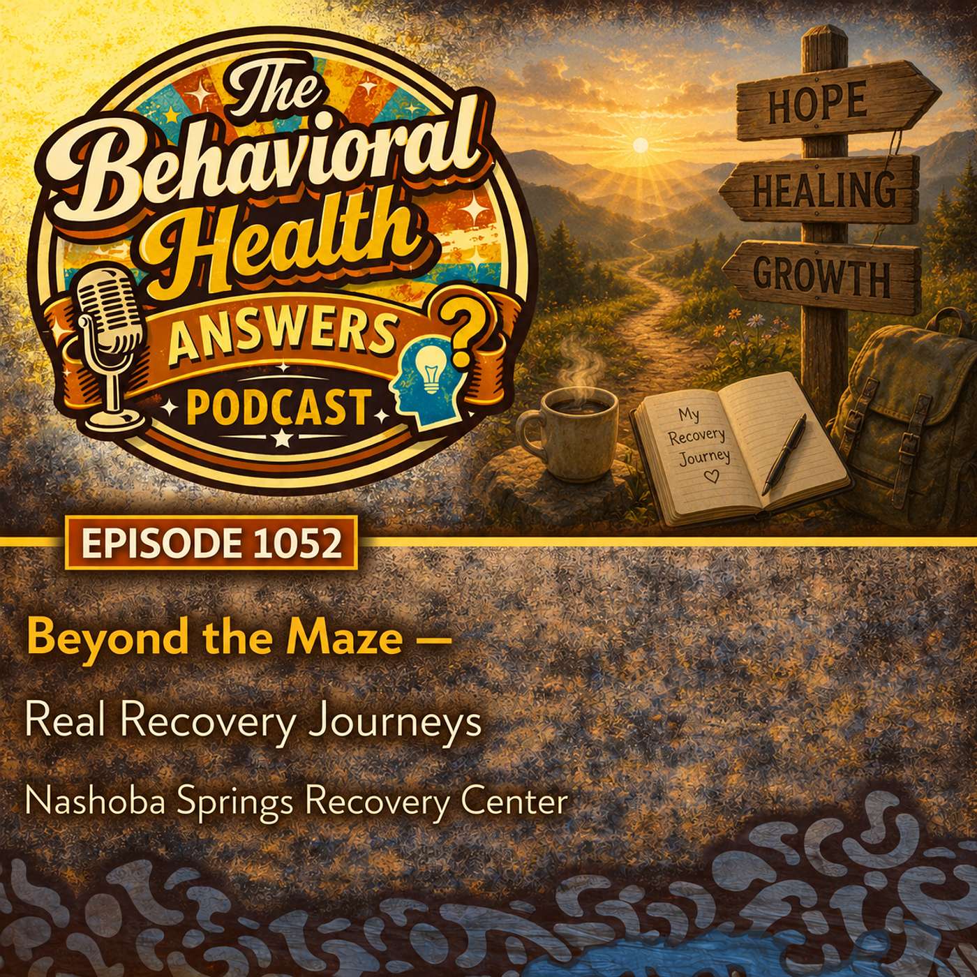 Episode 1052: Beyond the Maze - Real Recovery Journeys | Nashoba Springs Recovery Center episode artwork