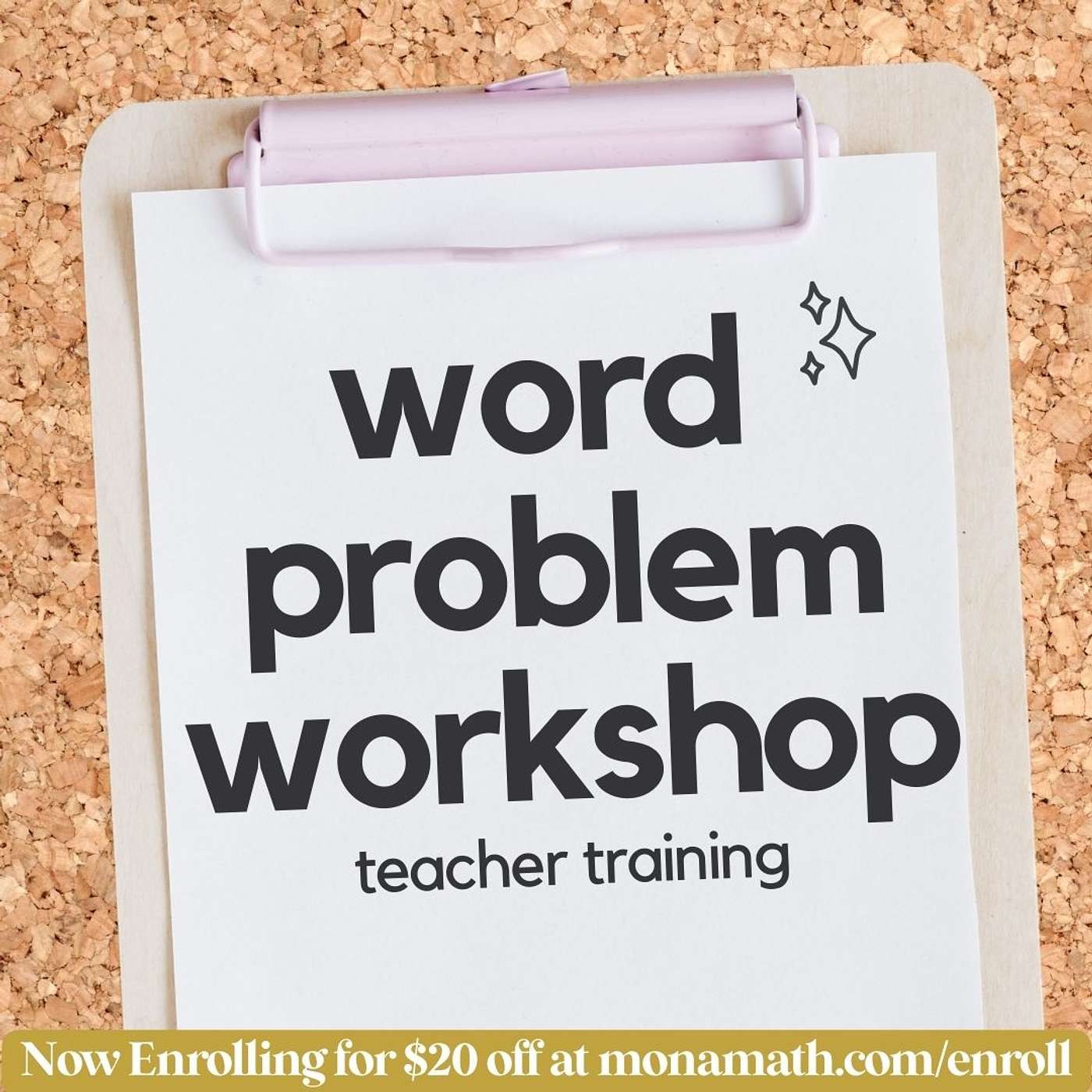 45 Word Problem Solving Workshop