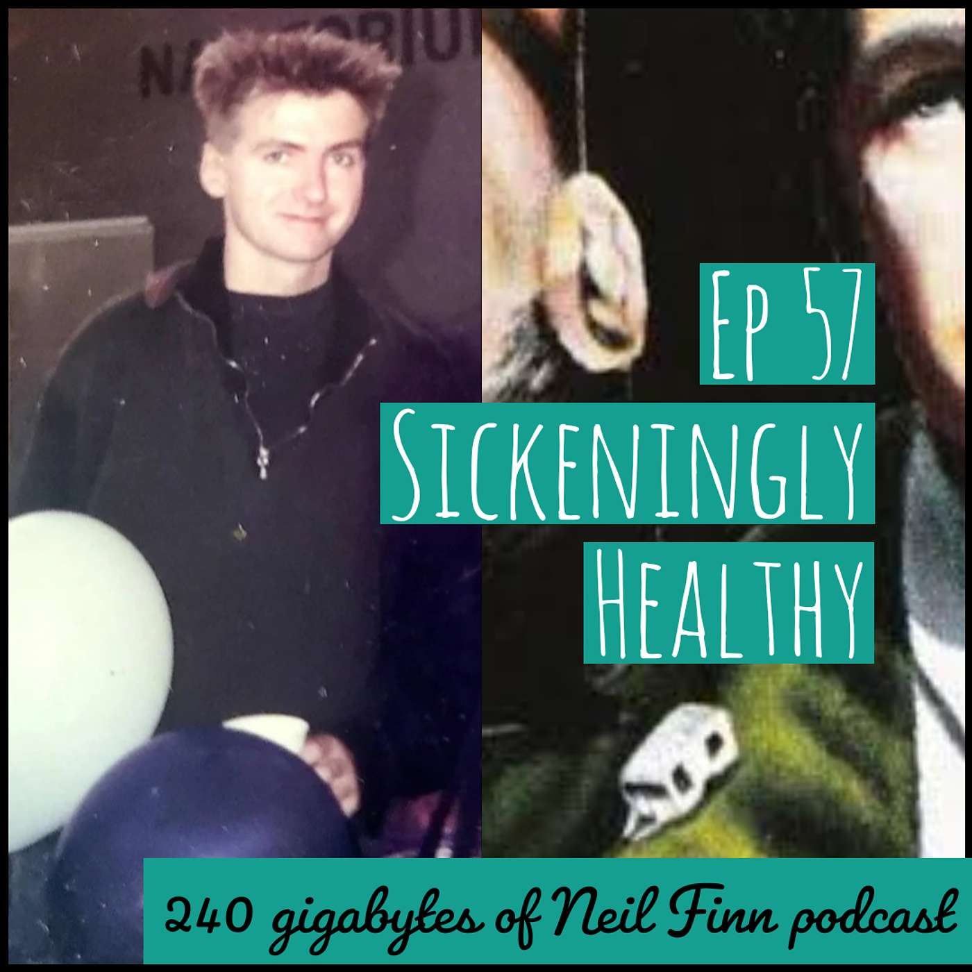 Ep 57 - Sickeningly Healthy (Crowded House, San Diego UCSD 1989)