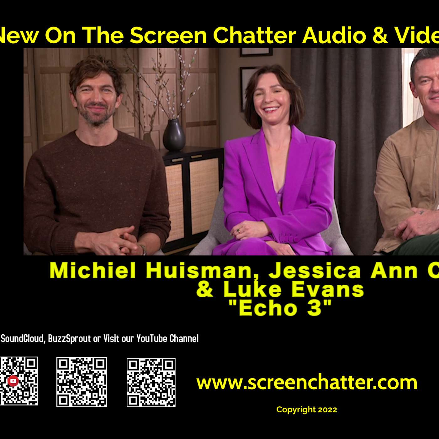 Michiel Huisman, Jessica Ann Collins & Luke Evans - Echo 3