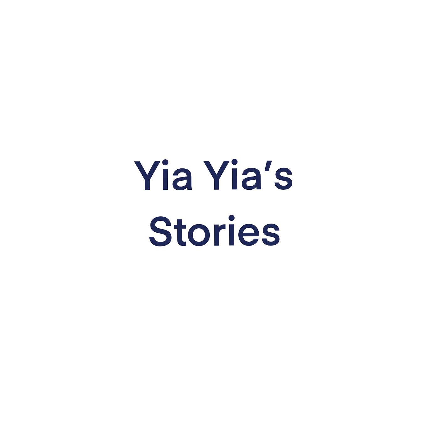 Helen's family stories