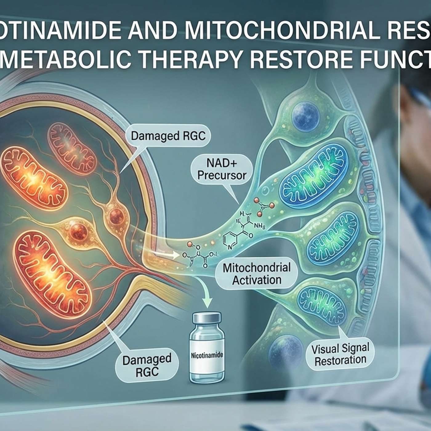 Nicotinamide and Mitochondrial Rescue: Can Metabolic Therapy Restore Function? episode artwork