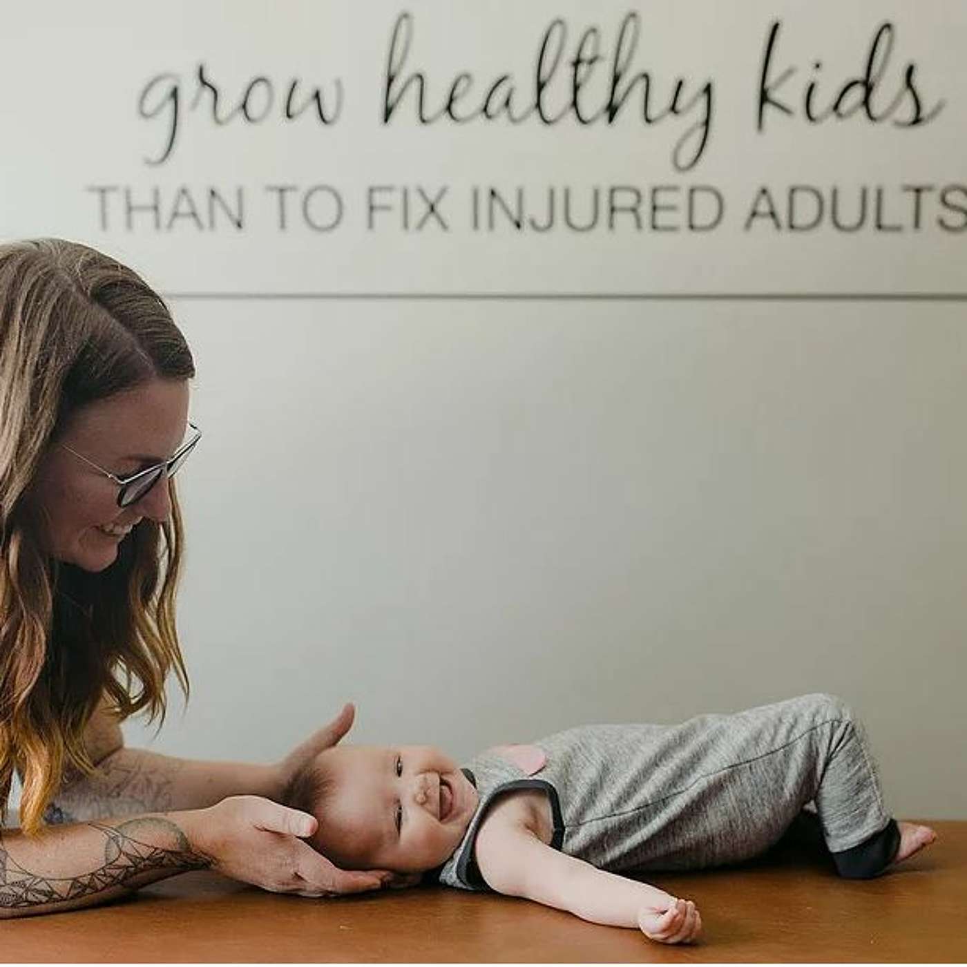 Adjusting Babies with Rise Wellness Chiropractic