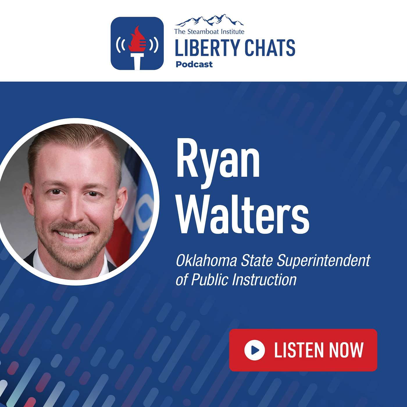Liberty Chats, Season 2, Episode 3: Ryan Walters, Oklahoma State Superintendent Liberty Chats, Season 2, Episode 3: Ryan Walters, Oklahoma State Superintendent