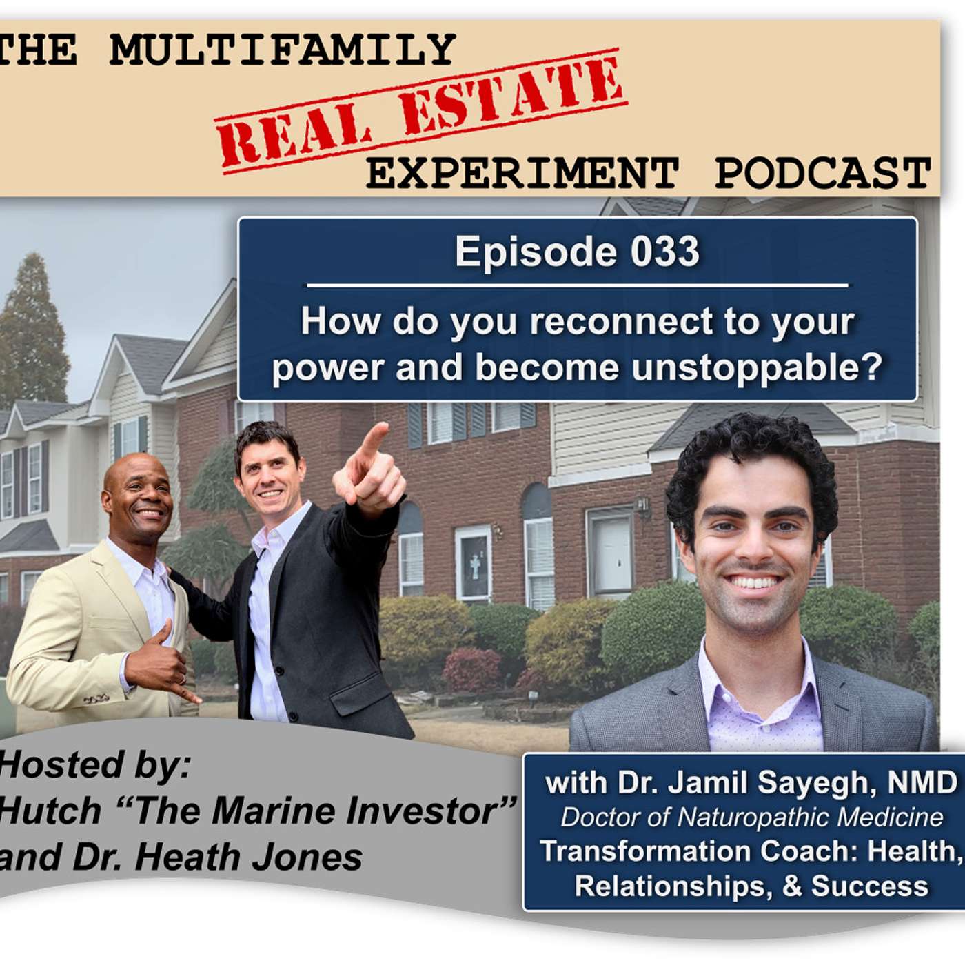 MFREE 033: How do you reconnect to your power and become unstoppable? with Dr. Jamil Sayegh