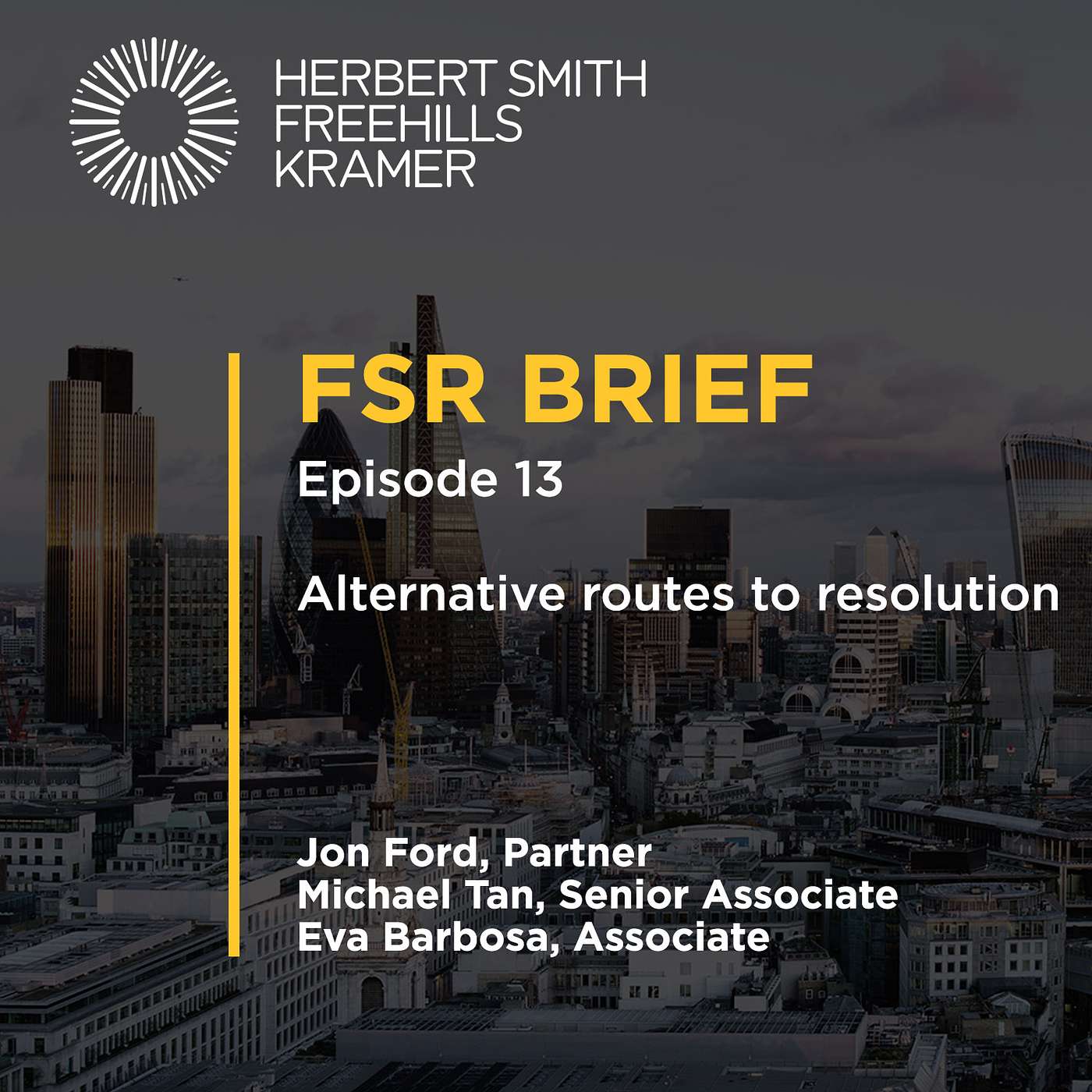 FSR Brief EP13: Alternative routes to resolution episode artwork