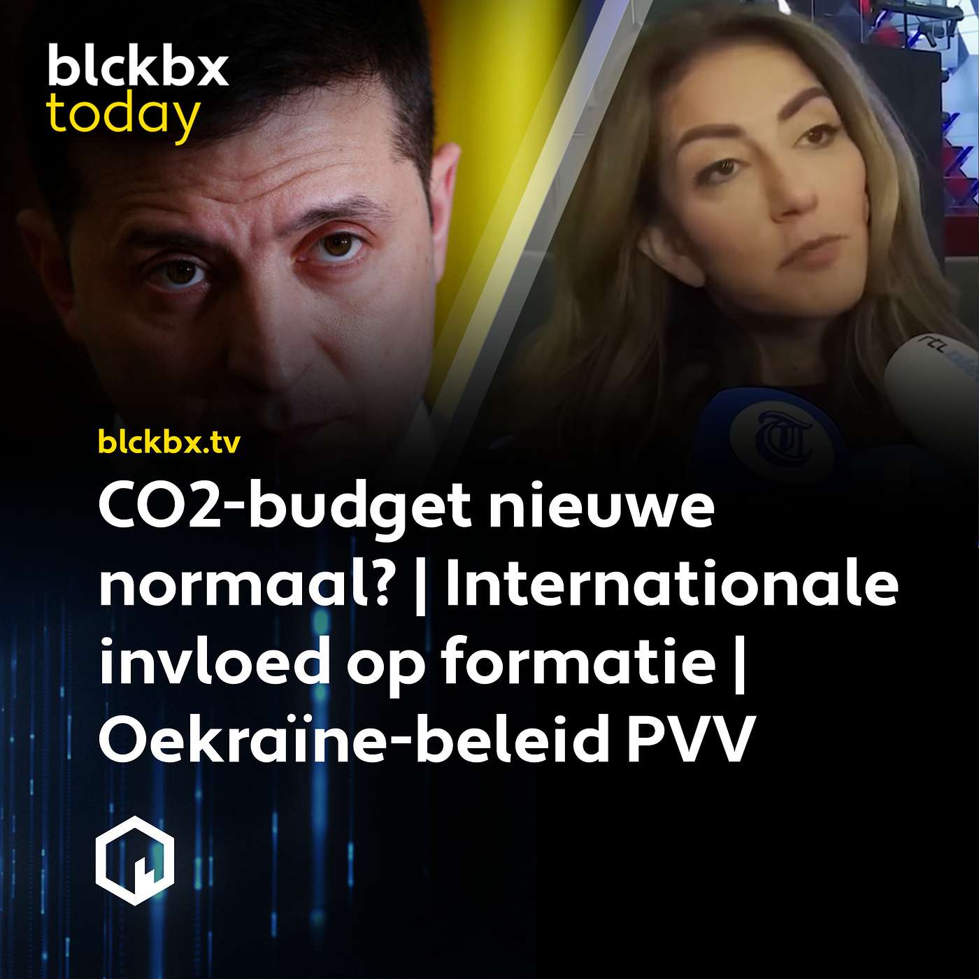 blckbx today #249: CO2-budget nieuwe normaal? | Internationale invloed op formatie | Oekraïne-beleid PVV