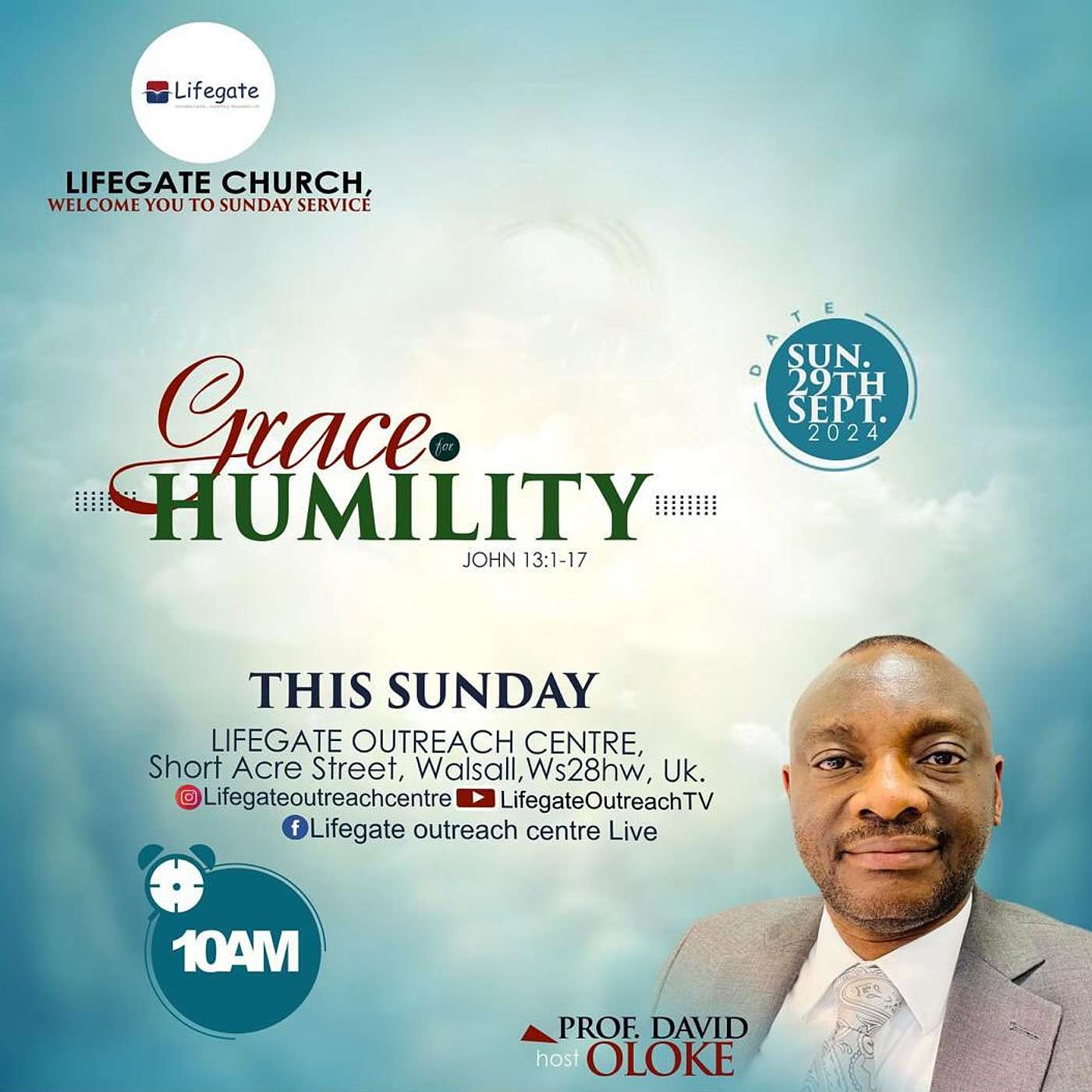 Grace for Humility - Lifegate Church - 29.9.24 episode artwork