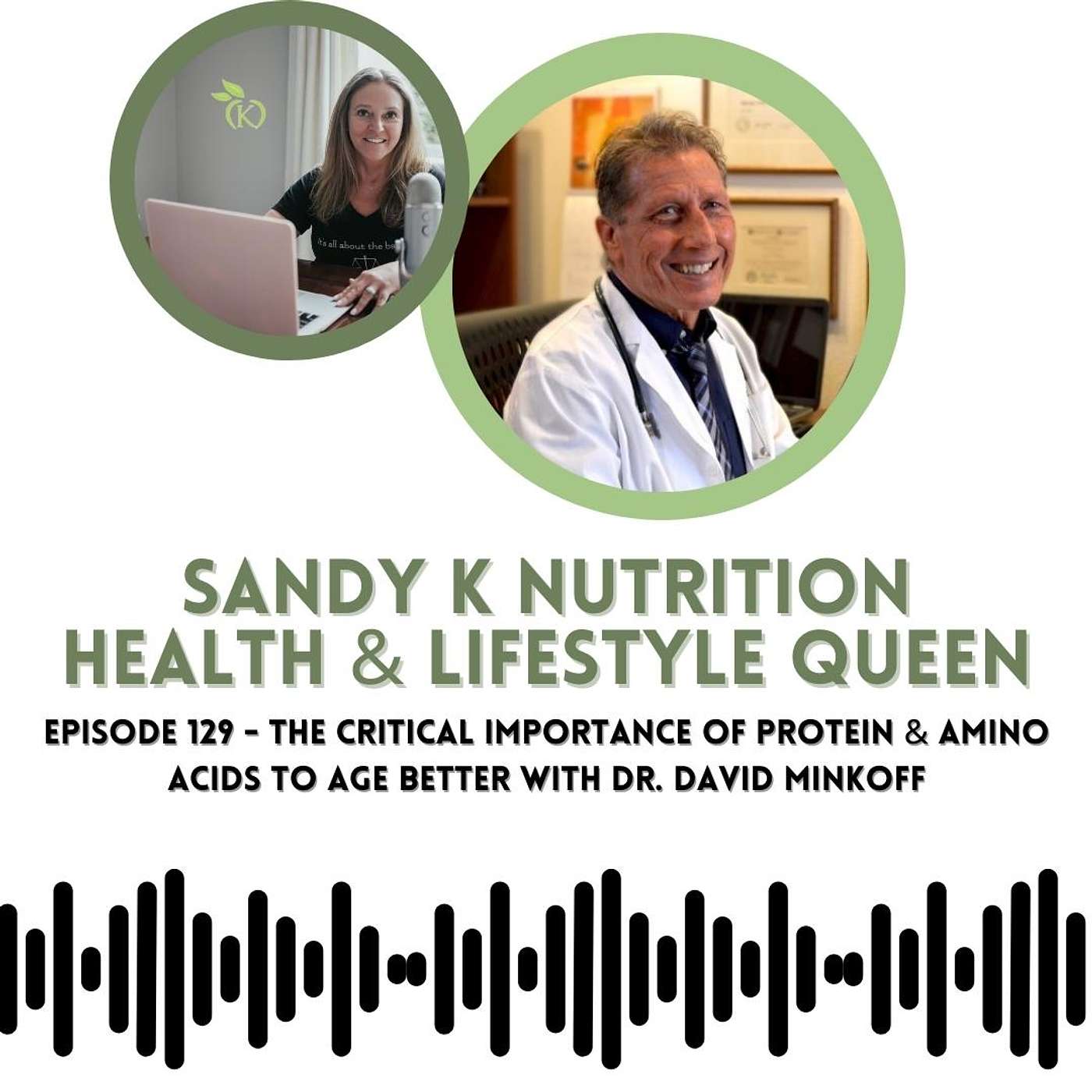 Episode 129 - The Critical Importance of Proteins & Amino Acids to Age Better with Dr. David Minkoff