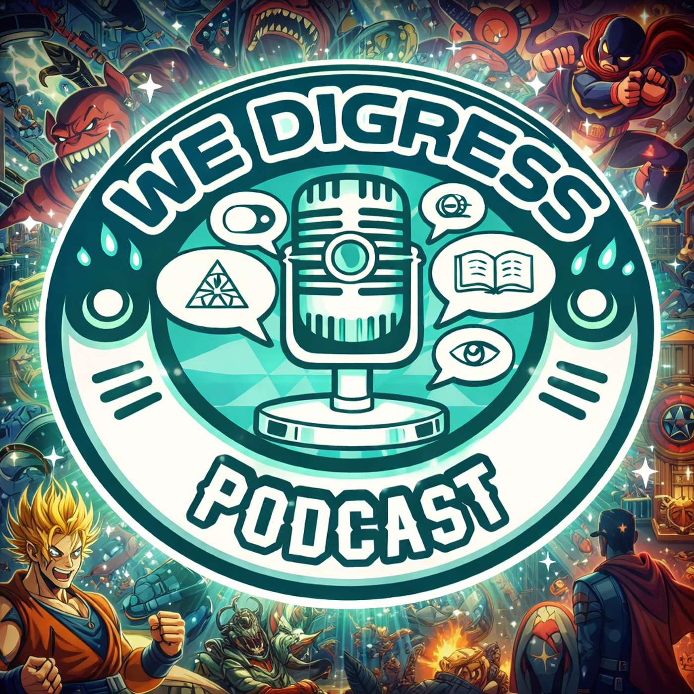 We Digress podcast artwork