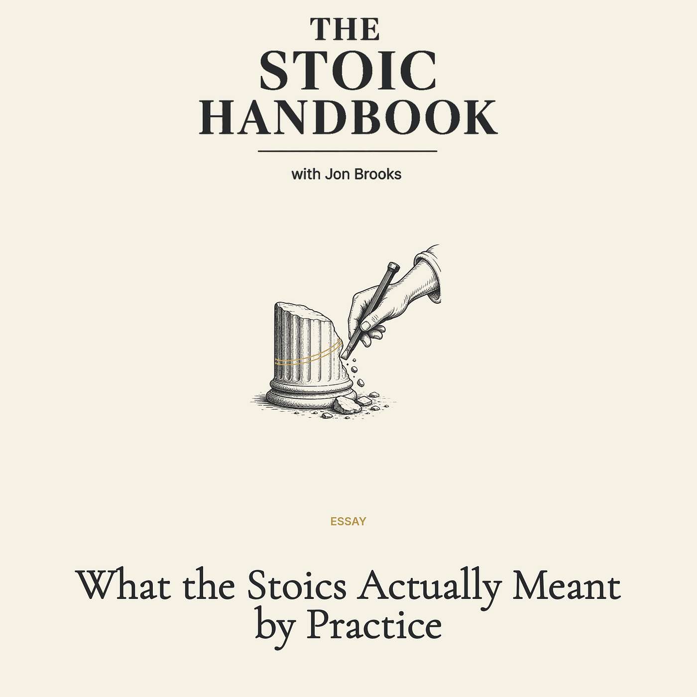 What the Stoics Actually Meant by Practice episode artwork