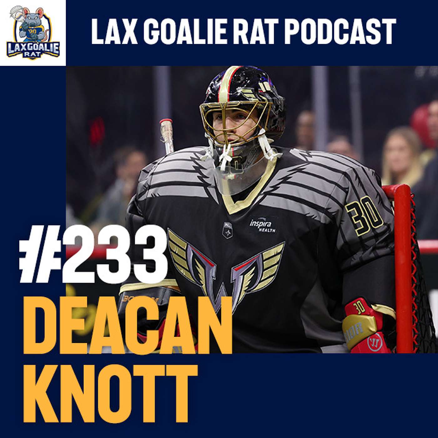 LGR 233: Box Lacrosse Goalie Tips with Philadelphia Wings goalie Deacan Knott