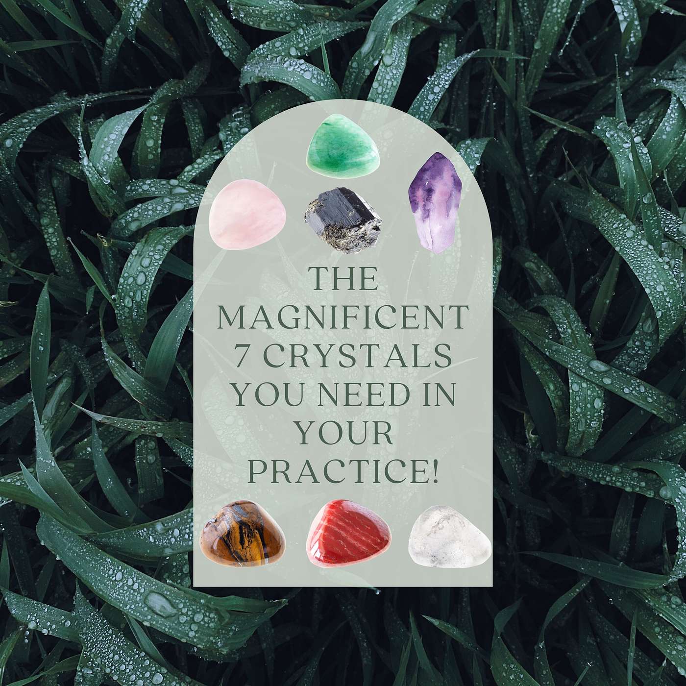 Crystal Types and "The Magnificent 7" Crystals You Need in Your Practice episode artwork