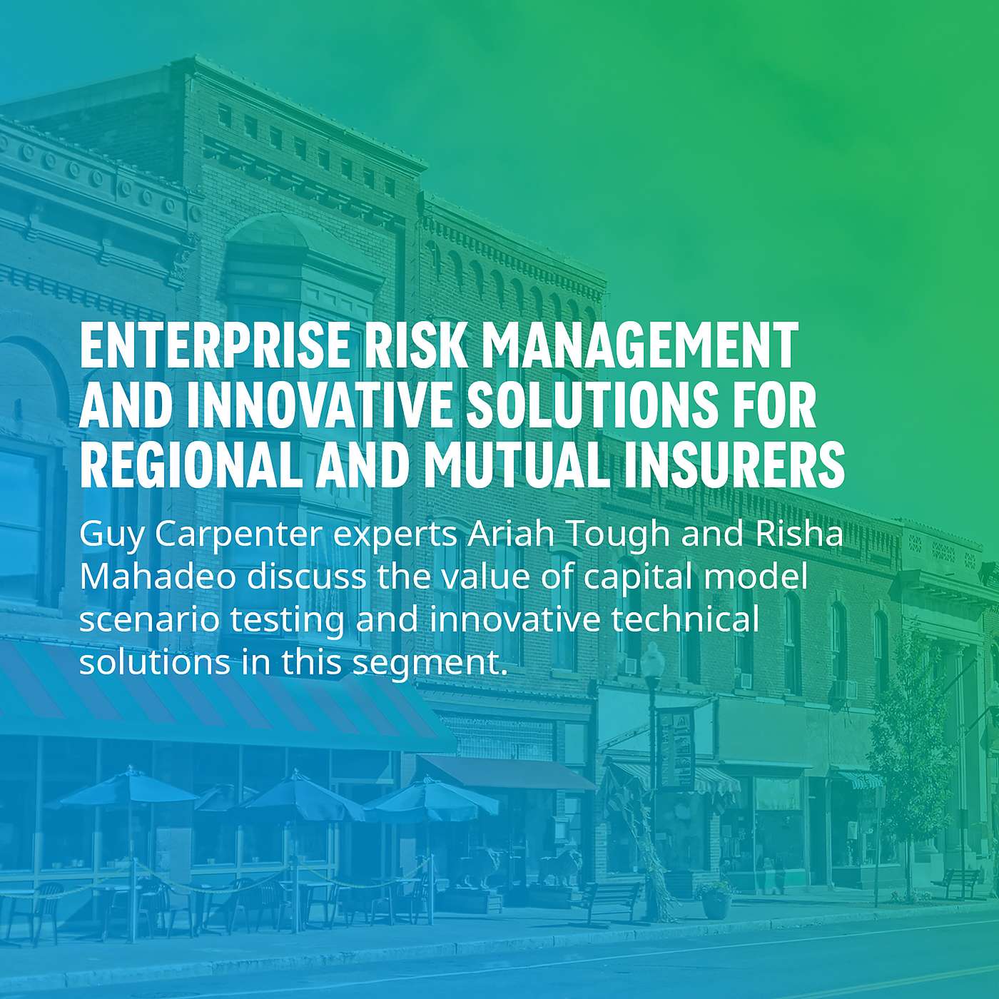 Fo[RE]sight Ep05: Enterprise Risk Management and Innovative Solutions for Regional and Mutual Insurers
