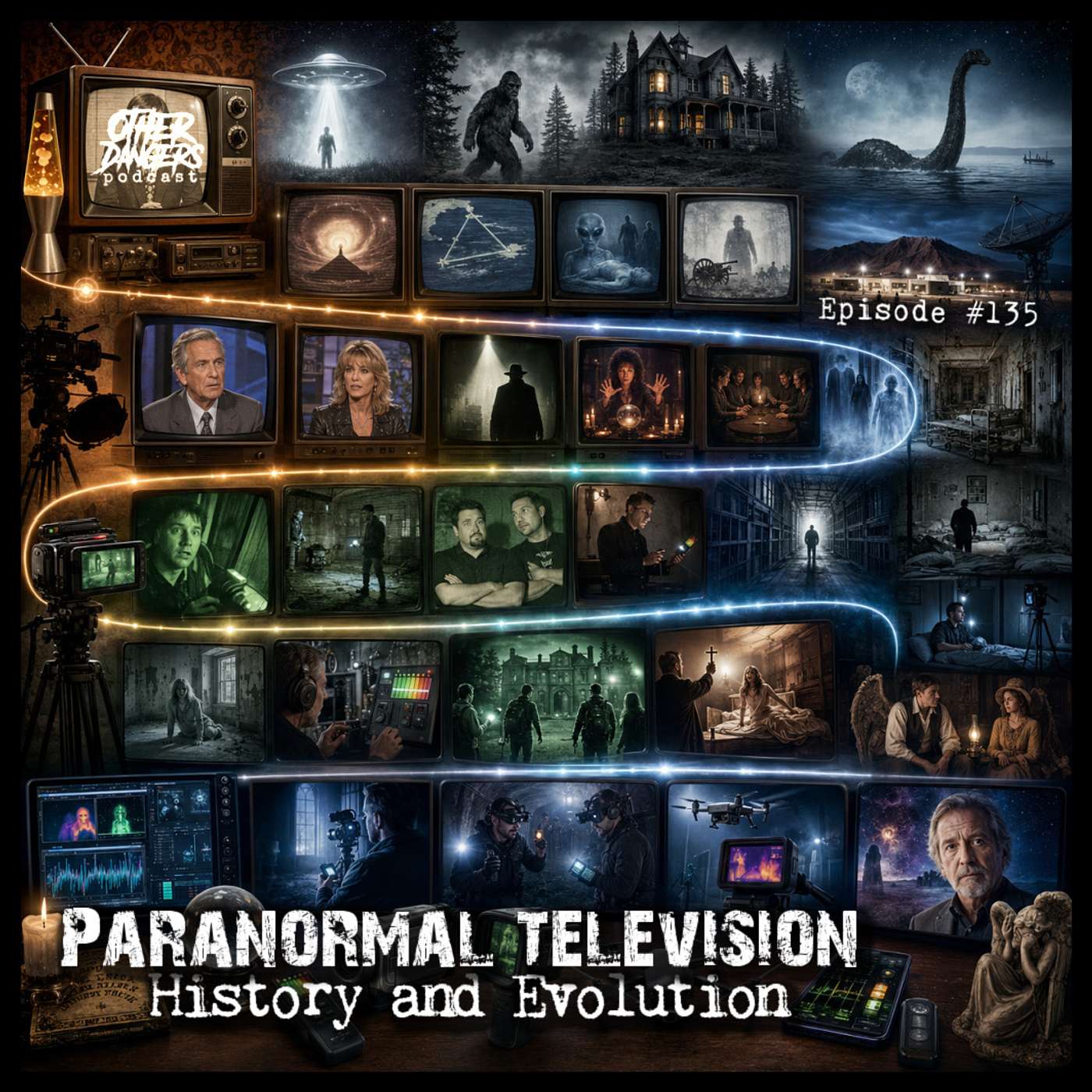 Episode 135: Paranormal Television History and Evolution episode artwork