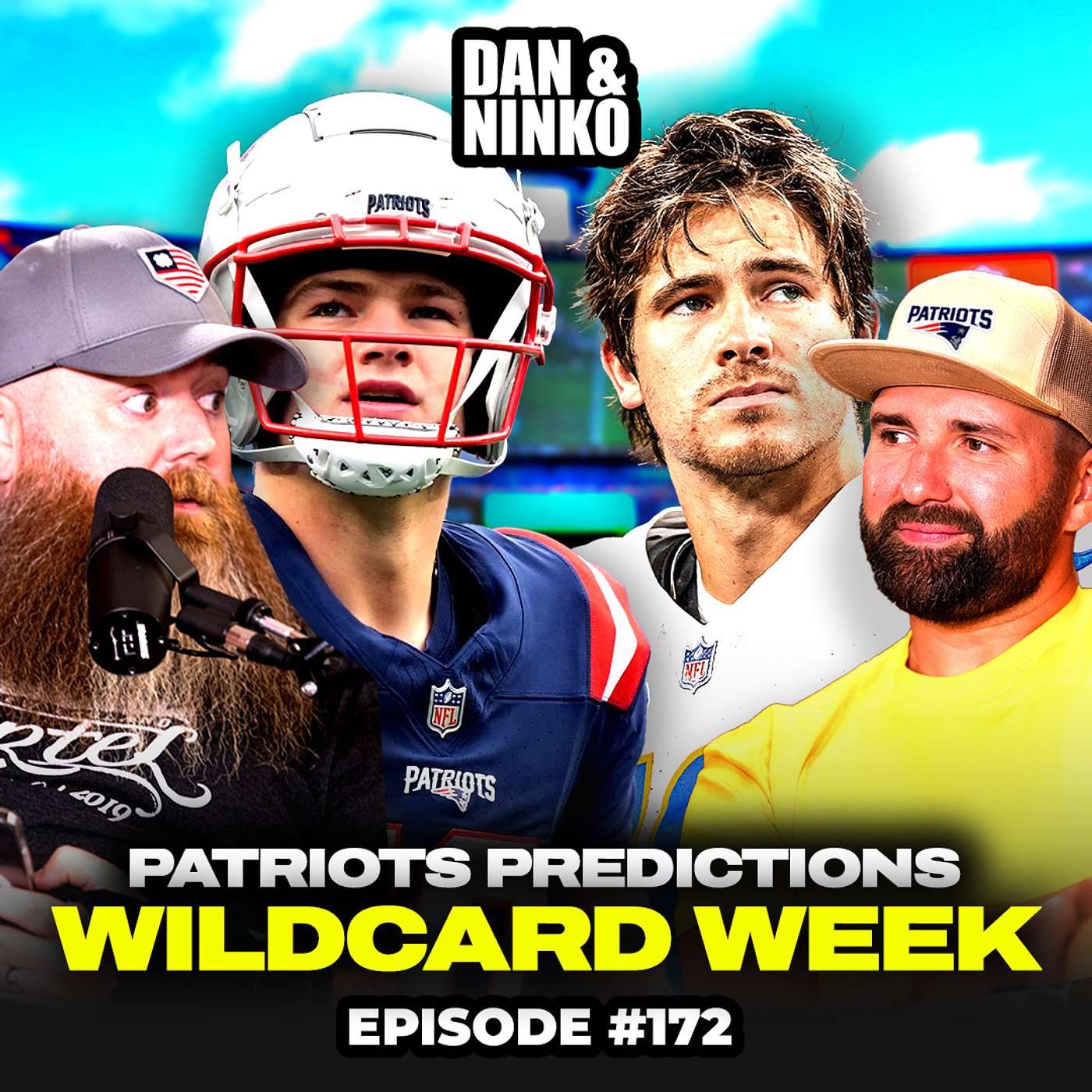 Patriots in Playoffs for First Time in 4 Years, NFL Wildcard Week Predictions   l EP.172 #patriots