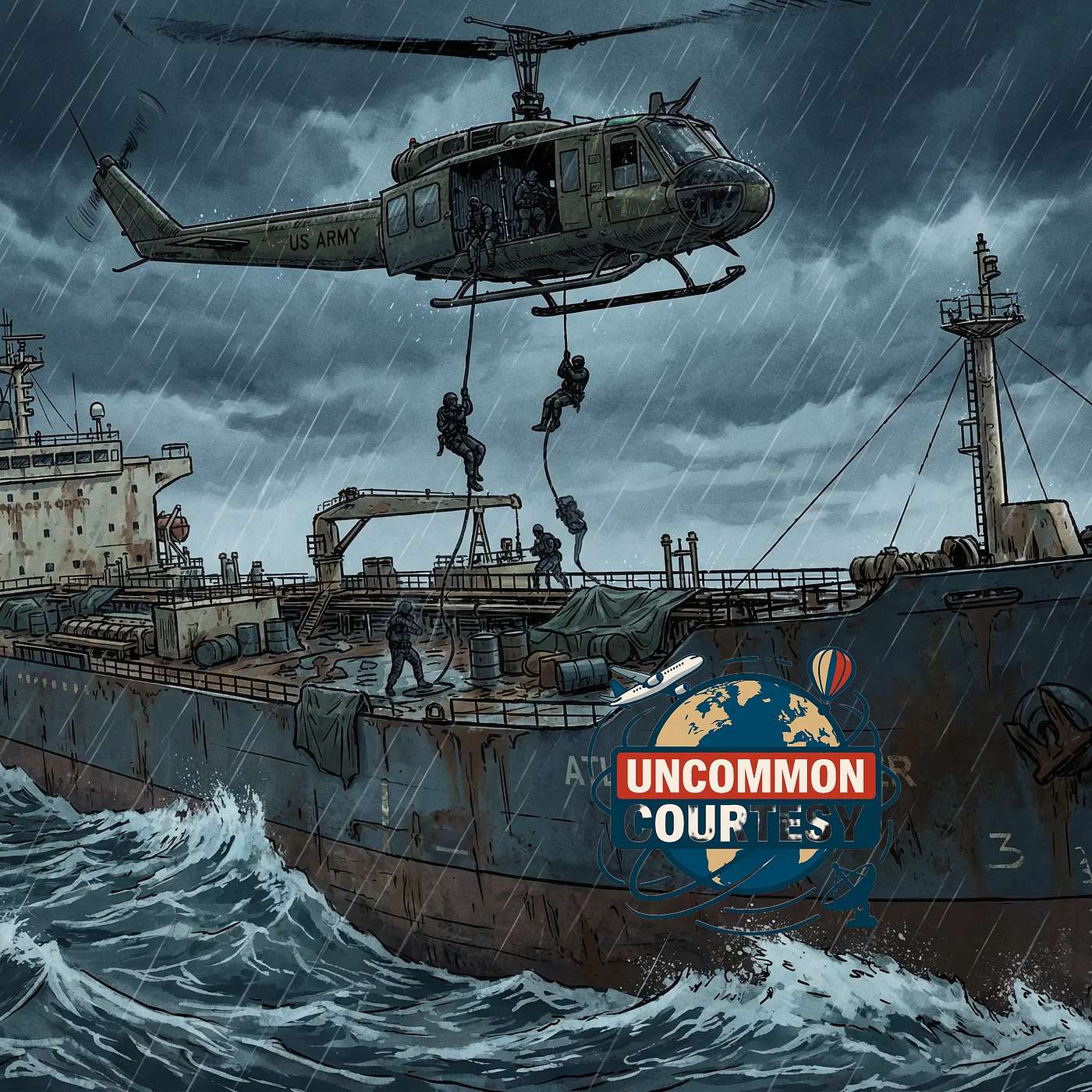 US seized another ship in the Caribbean, Noem says episode artwork