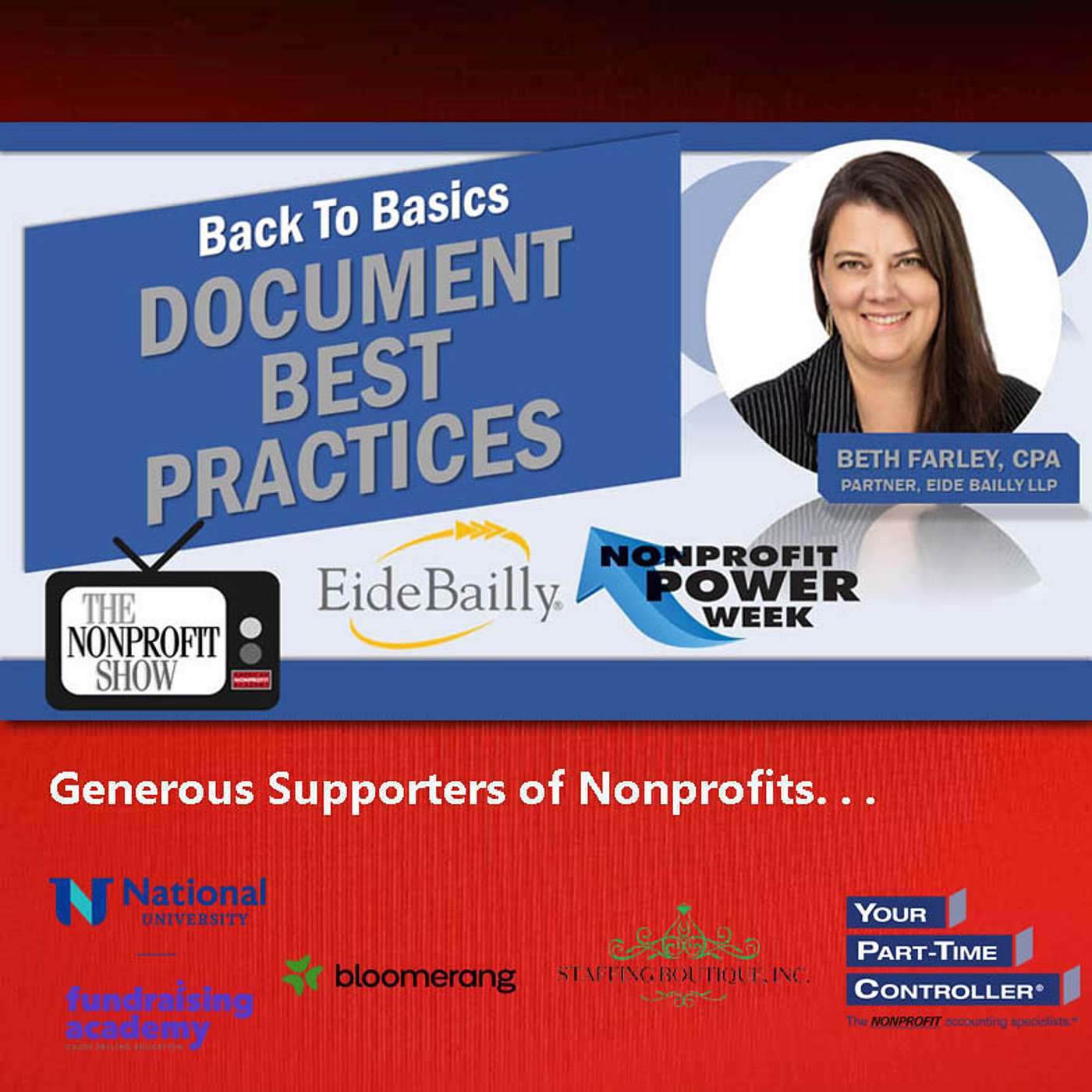 Nonprofit's Documents Best Practices