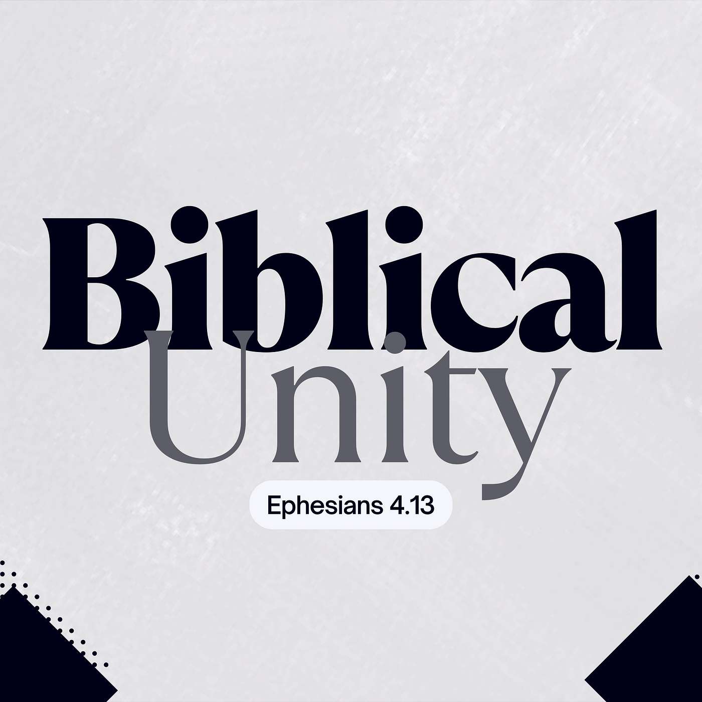 Biblical Unity episode artwork