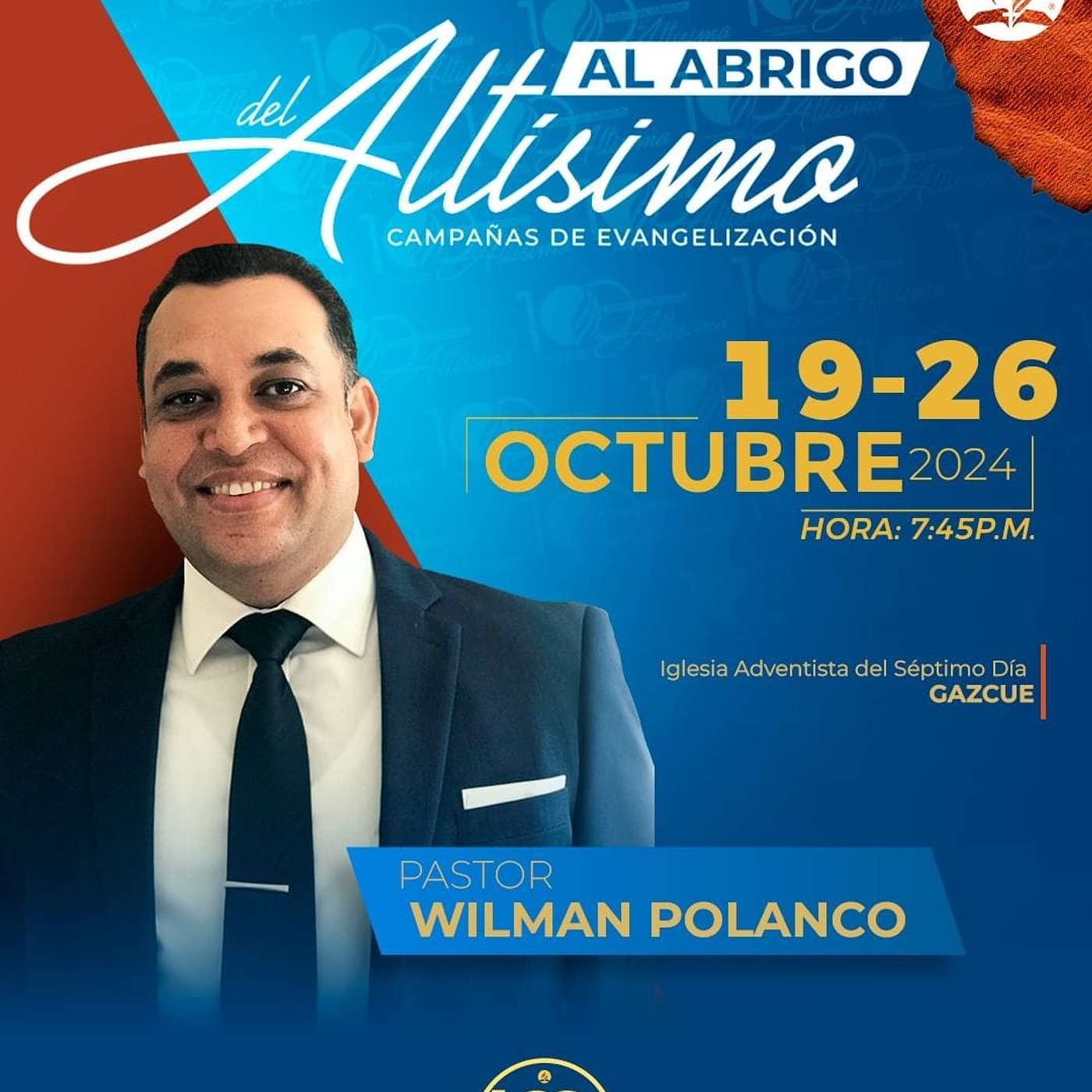 Pr. Wilman Polanco: "Al abrigo del Altísimo Pt. 7: Con sangre escribió TE AMO" - 25 de octubre de 2024
