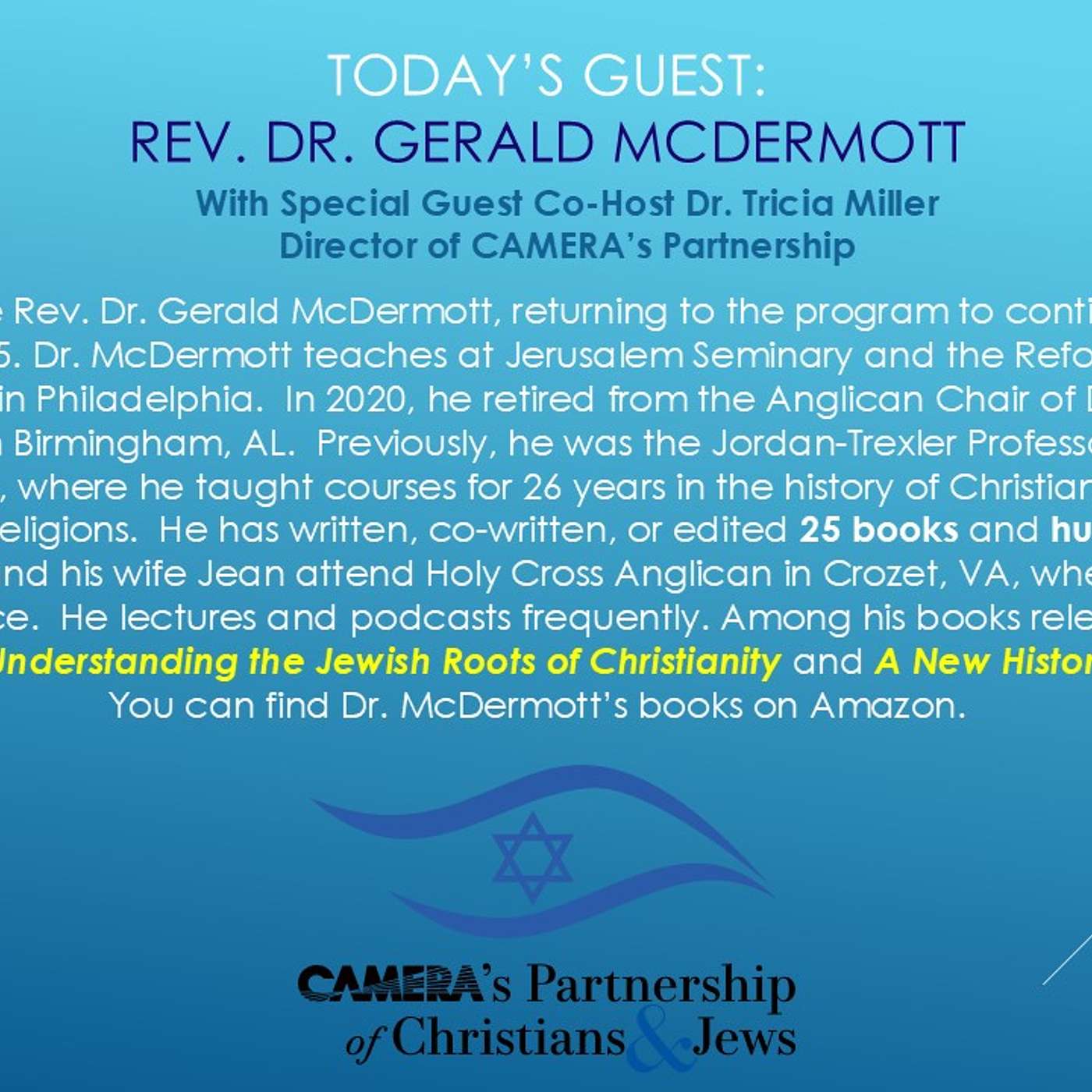 CAMERA\'s Partnership of Christians & Jews