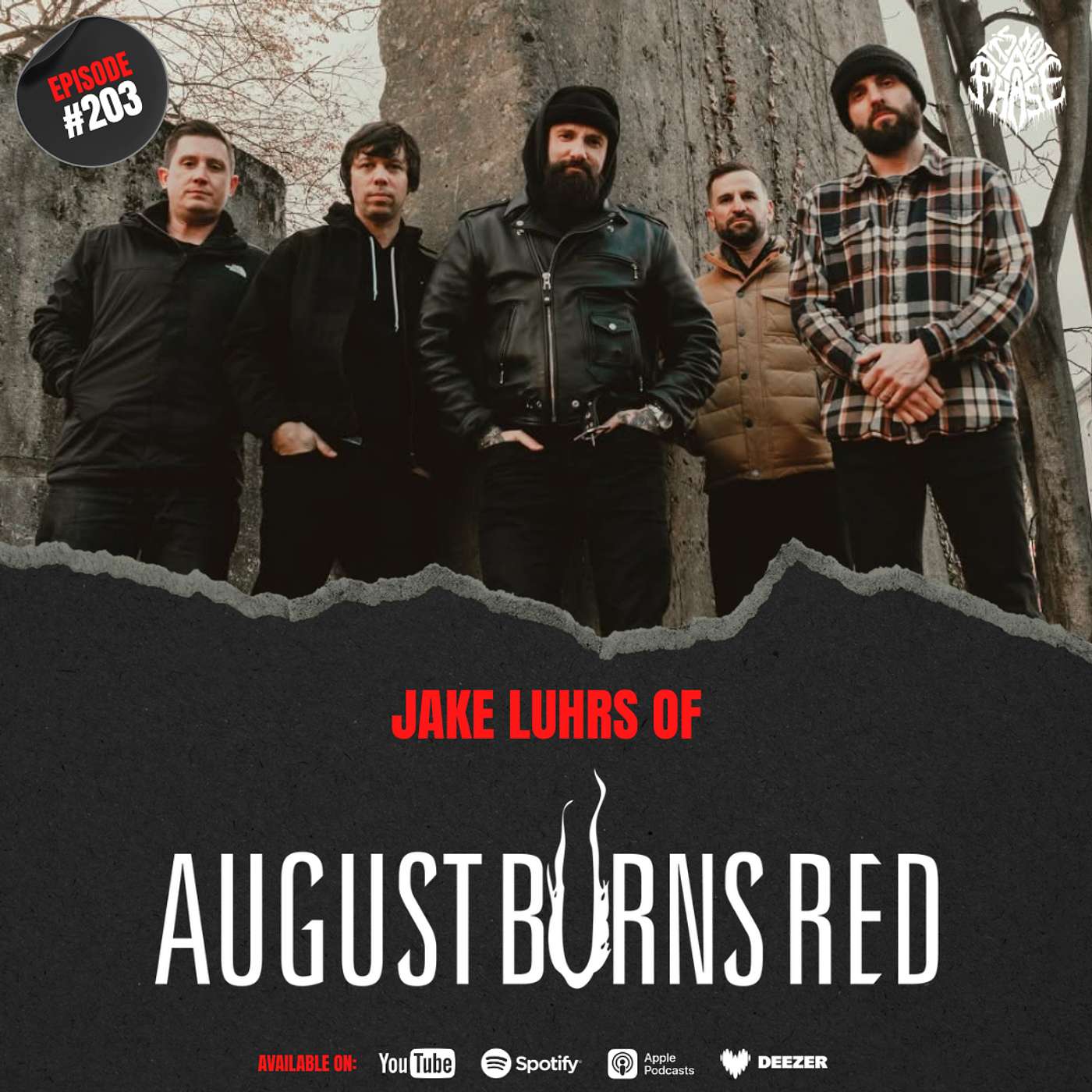 EP #203 - Jake Luhrs (August Burns Red / ex-She Walks In Beauty) episode artwork