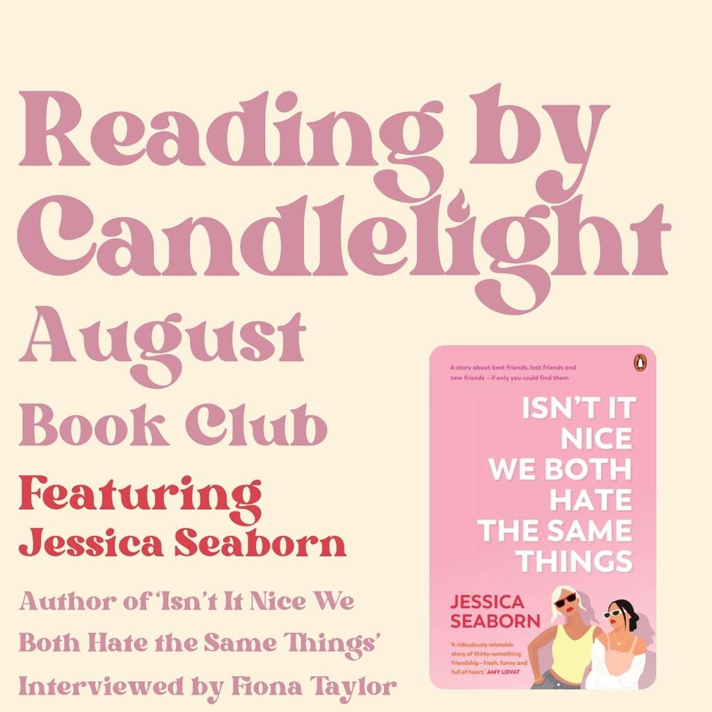 Jessica Seaborn - Isn't It Nice We Both Hate The Same Things