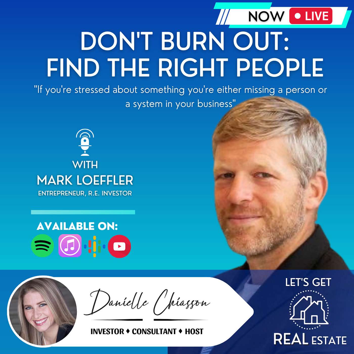 Don't Burn Out: Find the Right People with Mark Loeffler Ep. 107 episode artwork