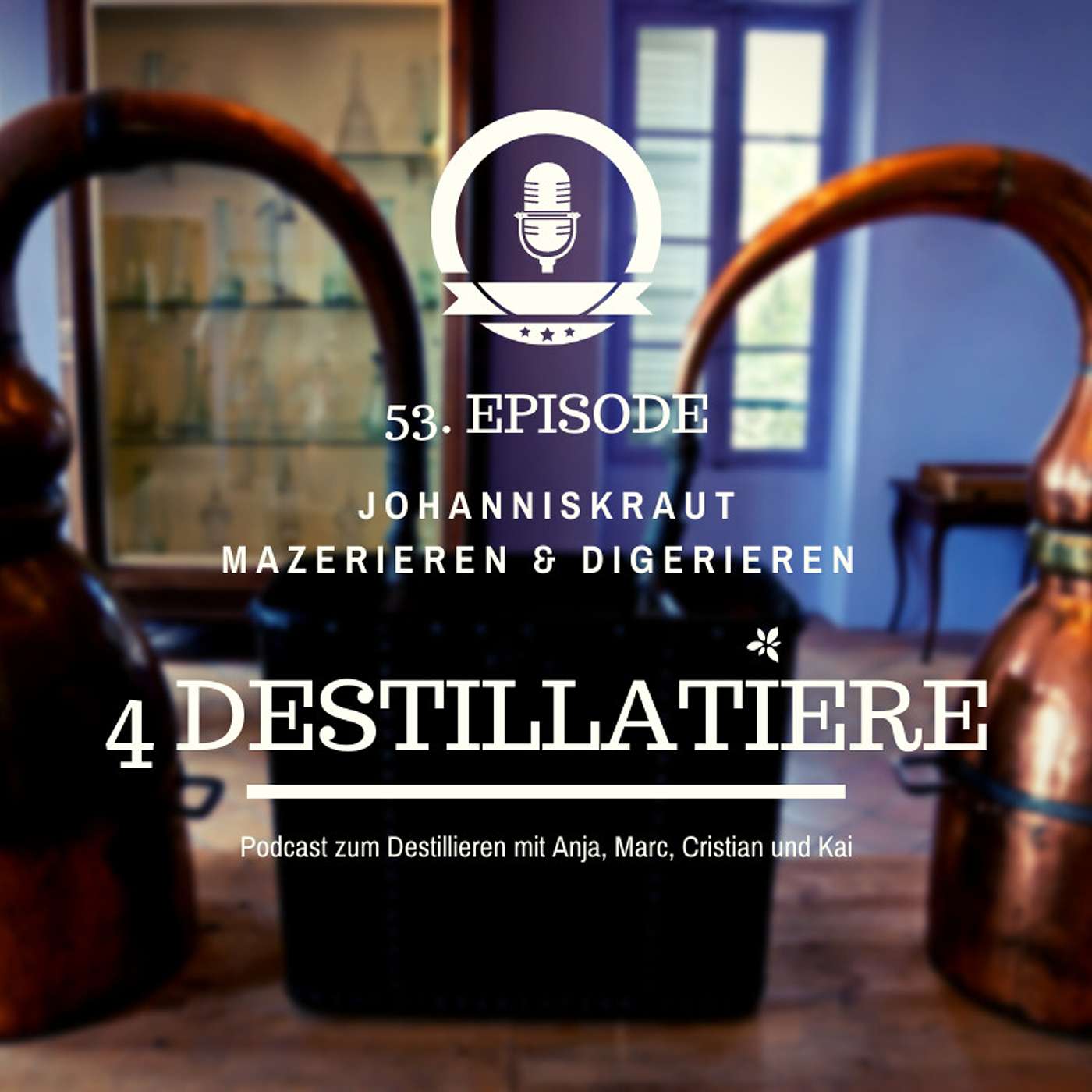 4 Destillatiere - der Destillations-Podcast