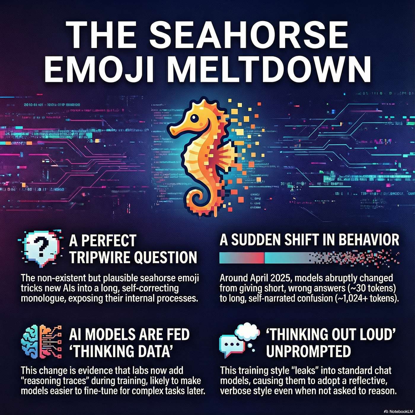 The Seahorse Emoji Signal: How AI's Self-Correction Shapes the Next-Gen Models episode artwork