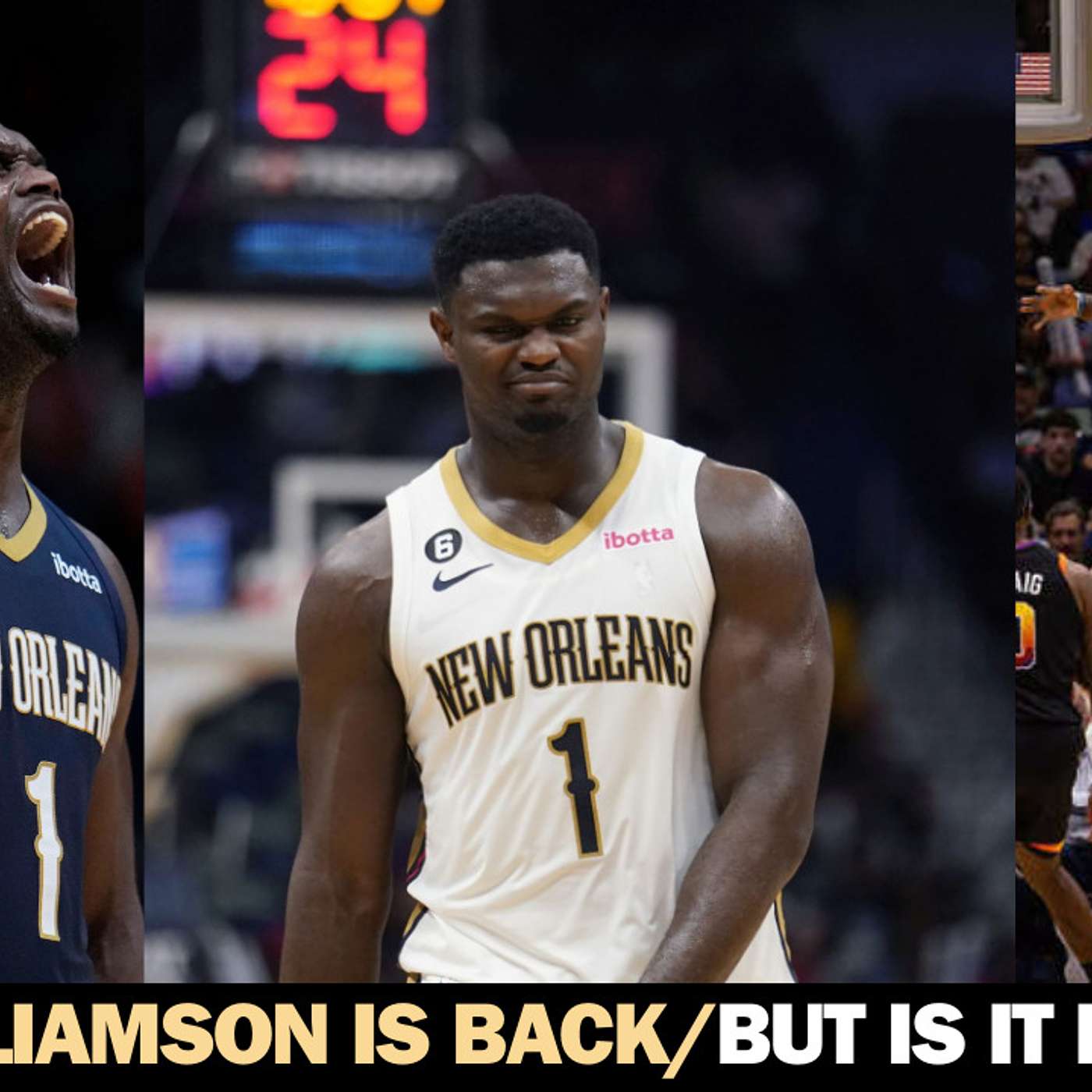 Pelicans ZION WILLIAMSON Is BACK, Or Did He Ever ARRIVE. (G.S.Q.H.) Let's Talk About It! S2Ep9 episode artwork