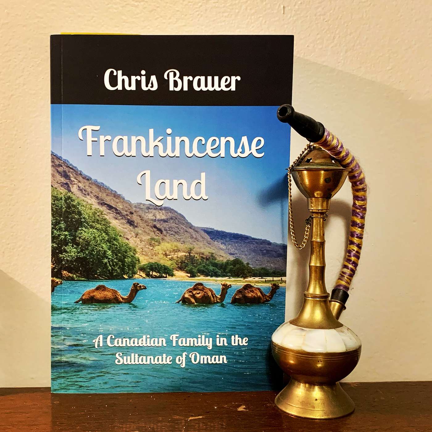 Frankincense Land audiobook cover art
