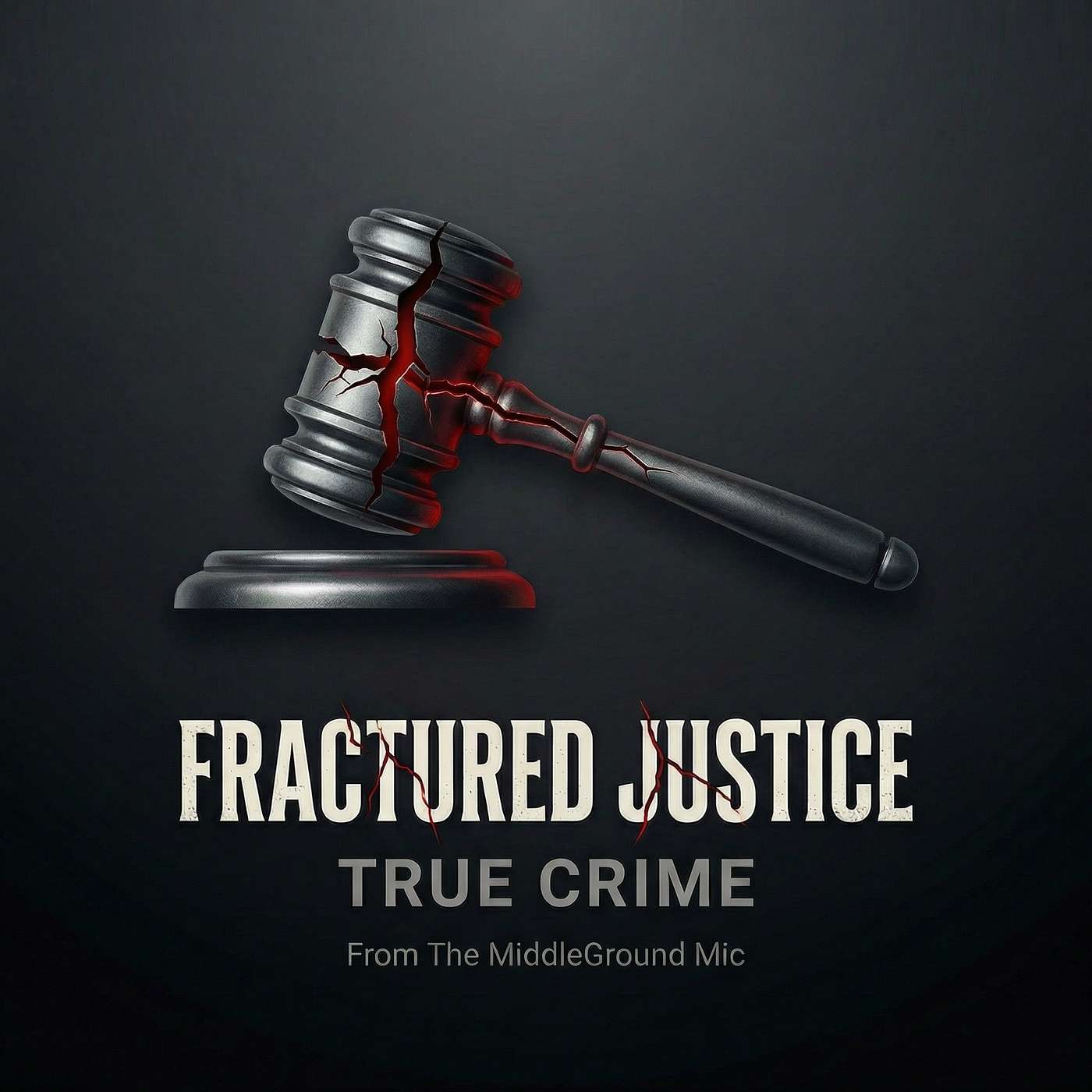 Fractured Justice: True Crime Artwork